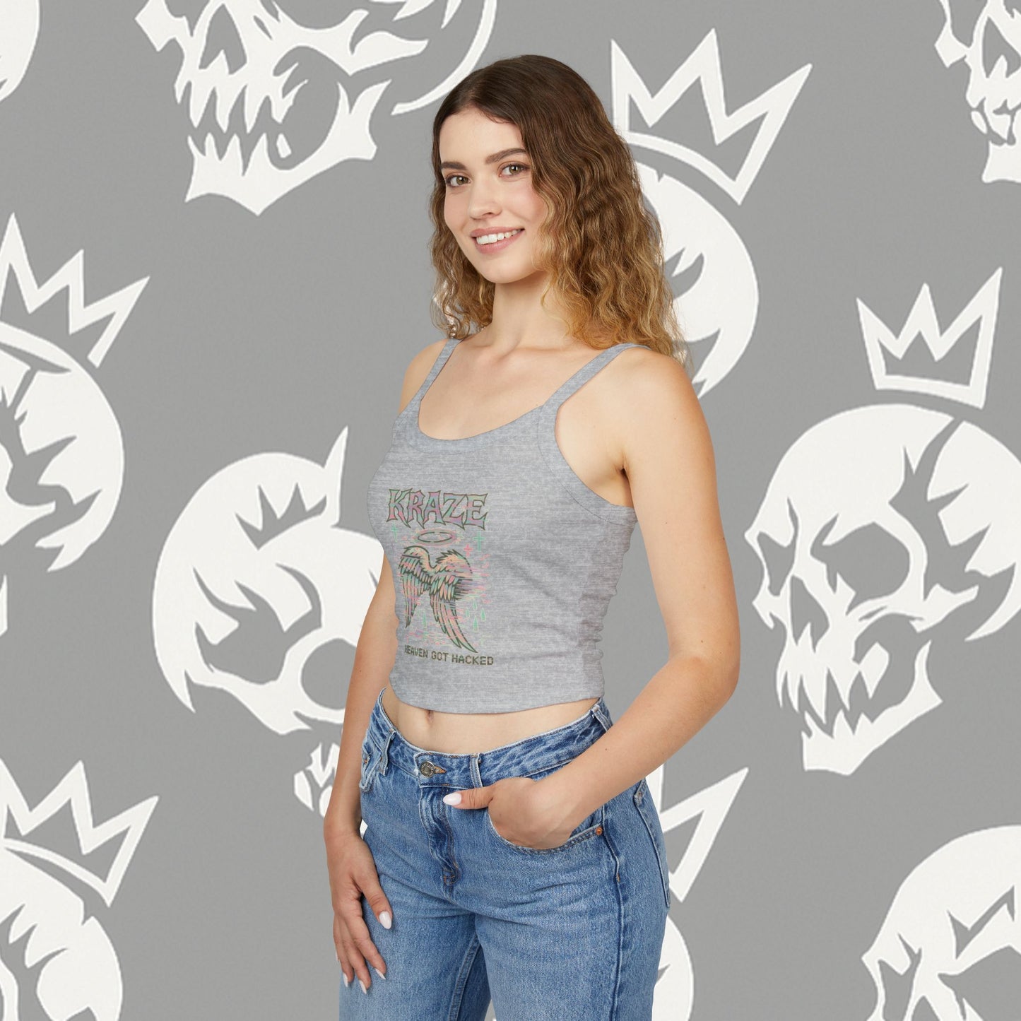 Kraze "Heaven Got Hacked" tank top