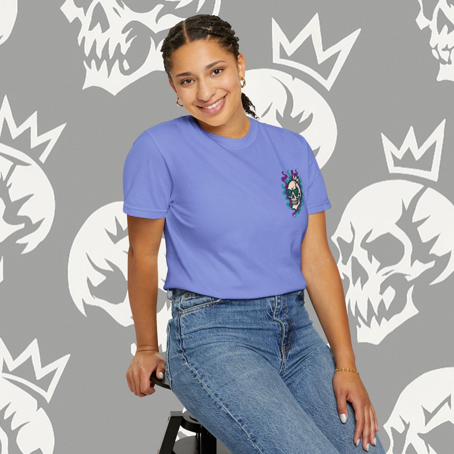 KRAZE "SUMMER" electric ASHCROWN© shirt