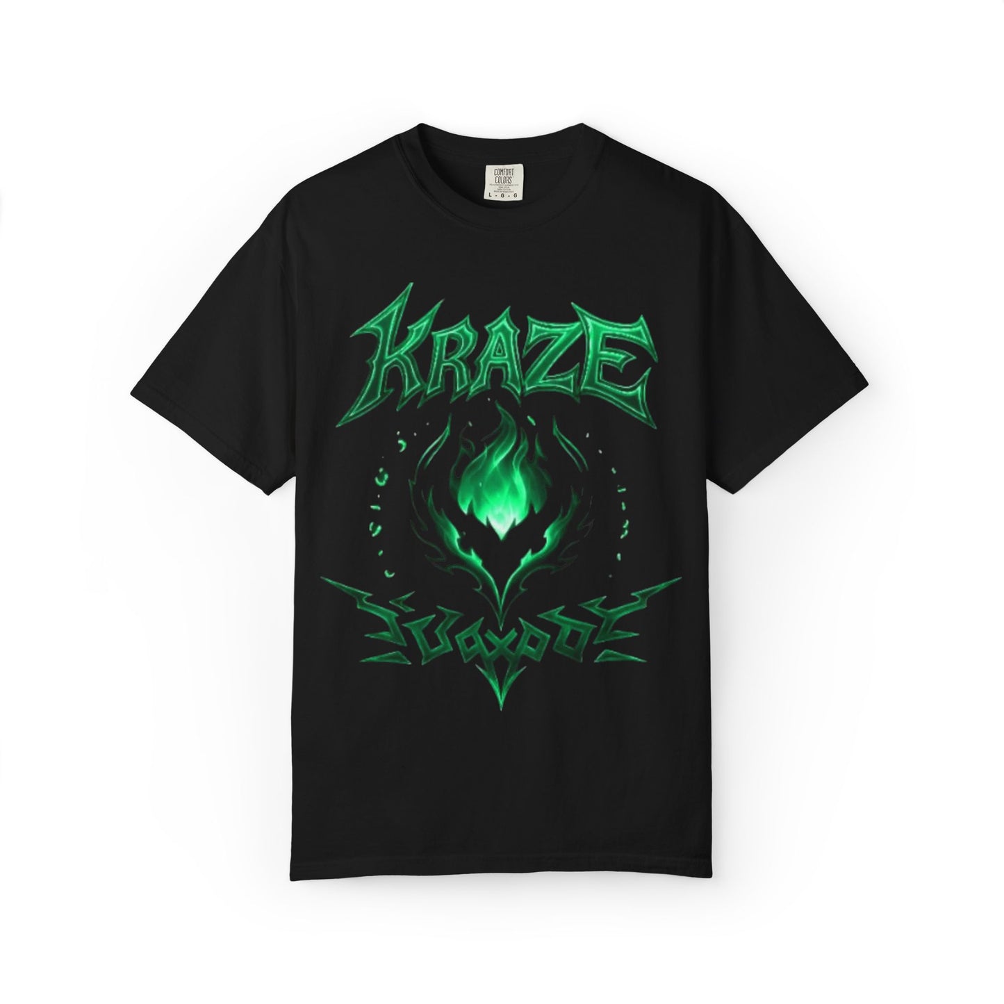 Kraze Tribal Mint Flame shirt