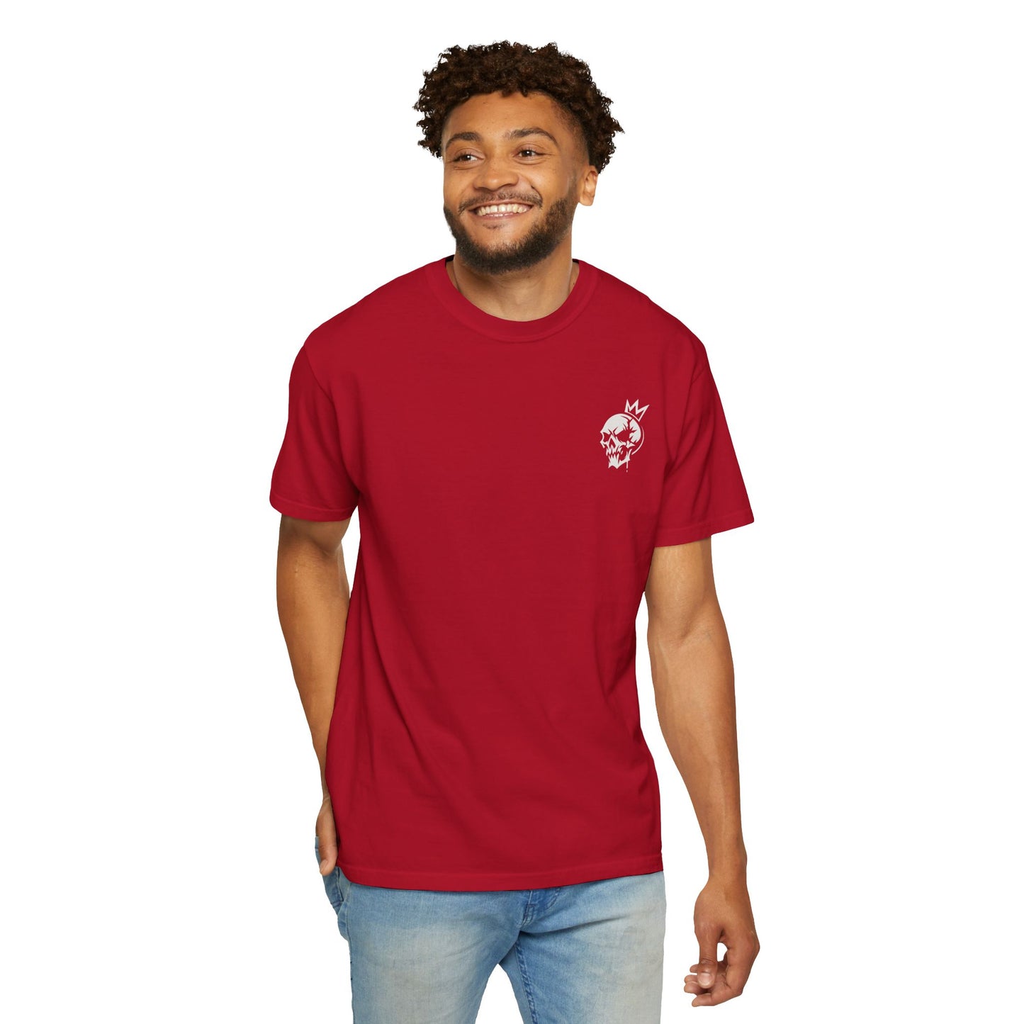 KRAZE Streetwear White Skull Shirt