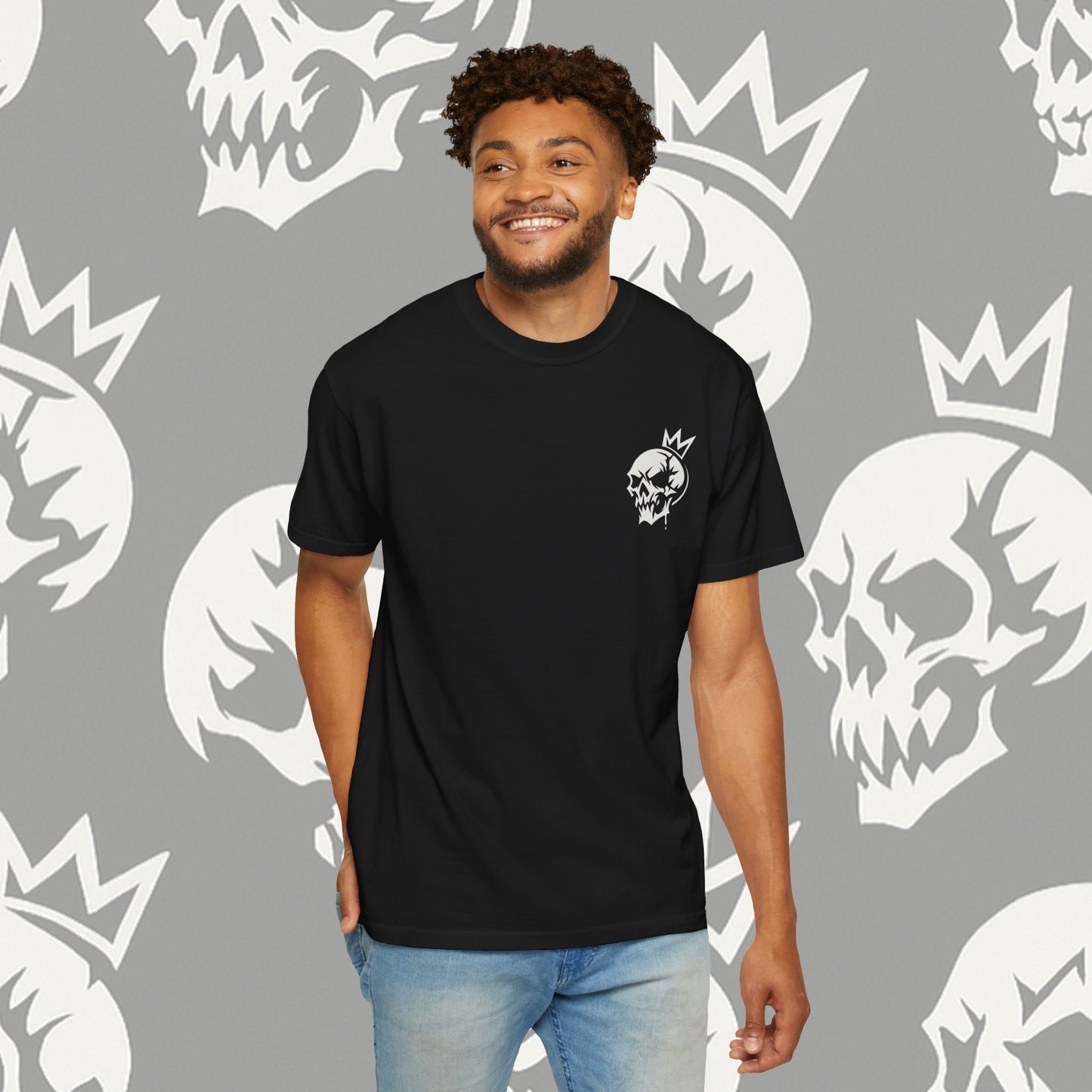 KRAZE (Ashcrown©) White Skull Shirt