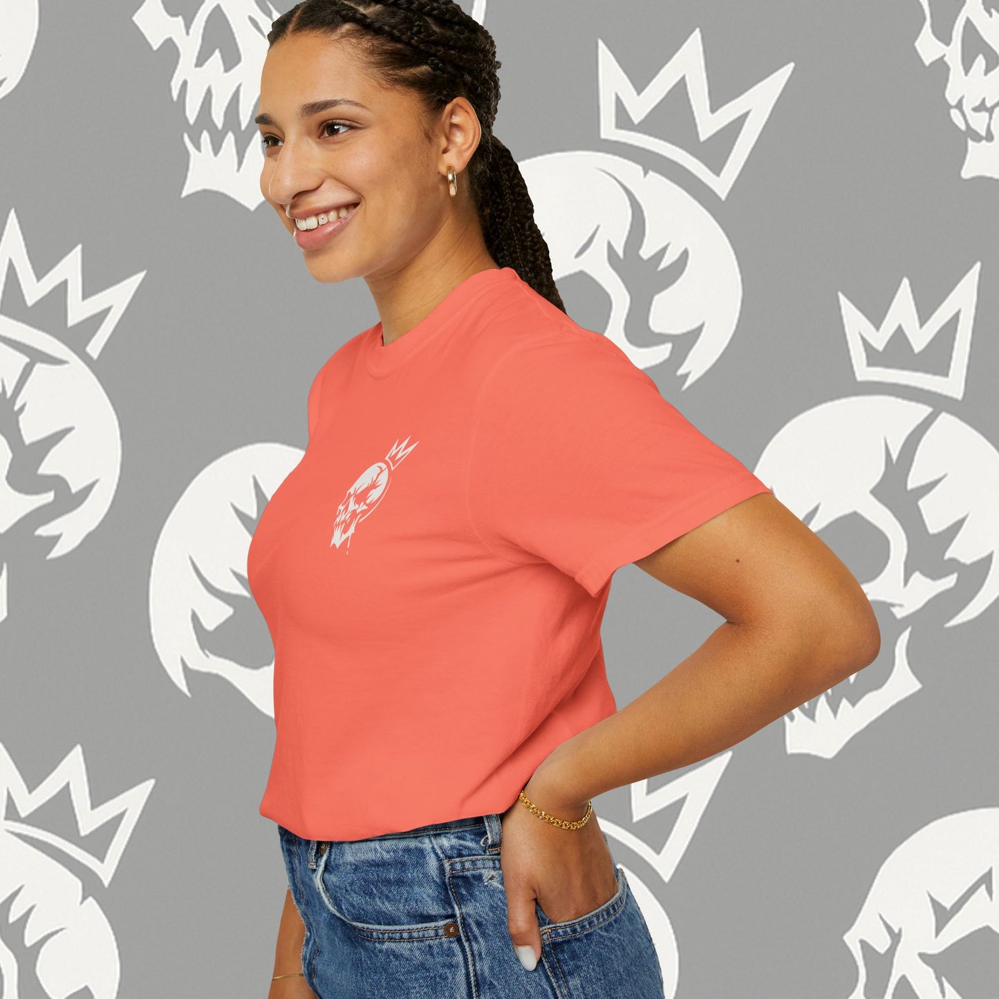 KRAZE (Ashcrown©) White Skull Shirt