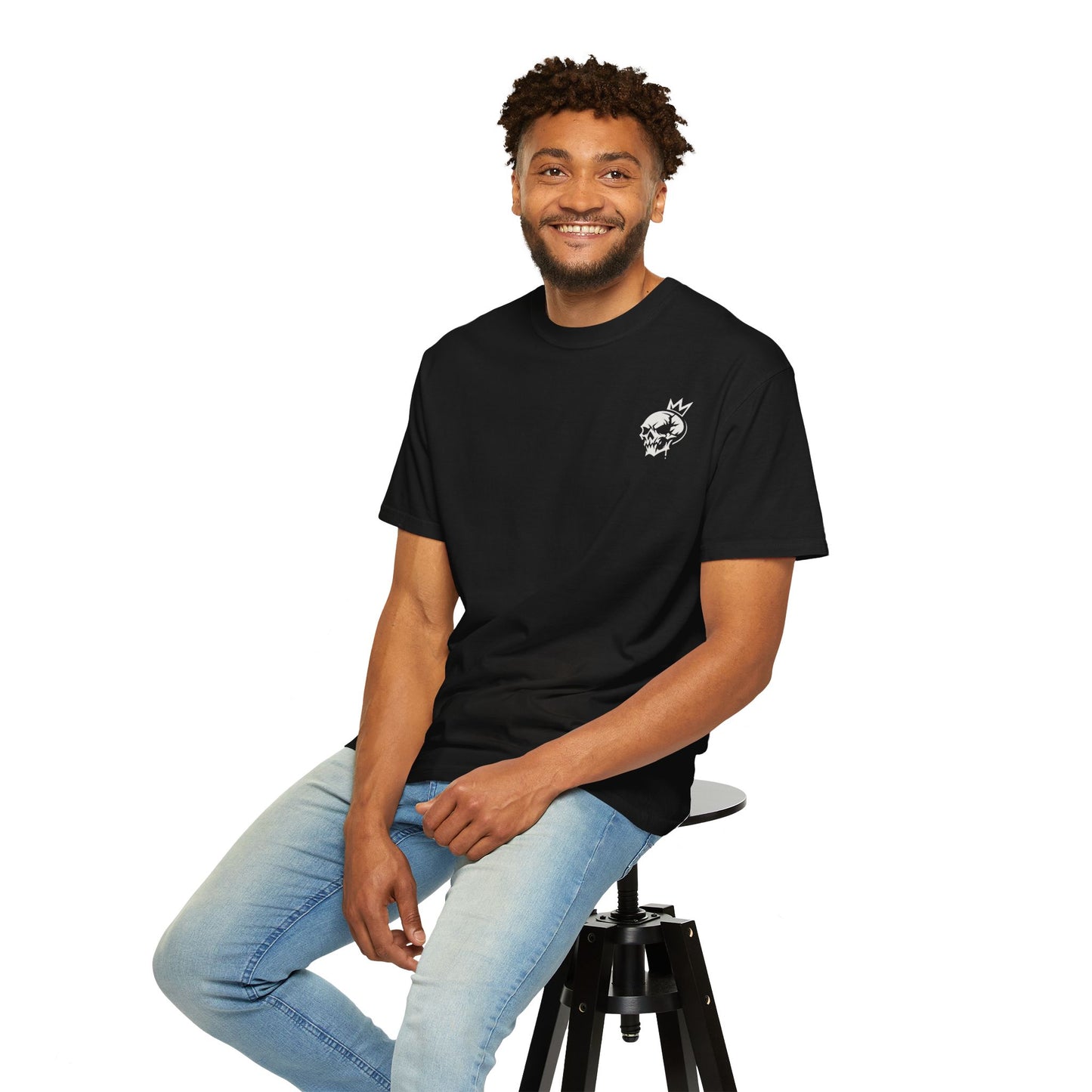KRAZE Streetwear White Skull Shirt