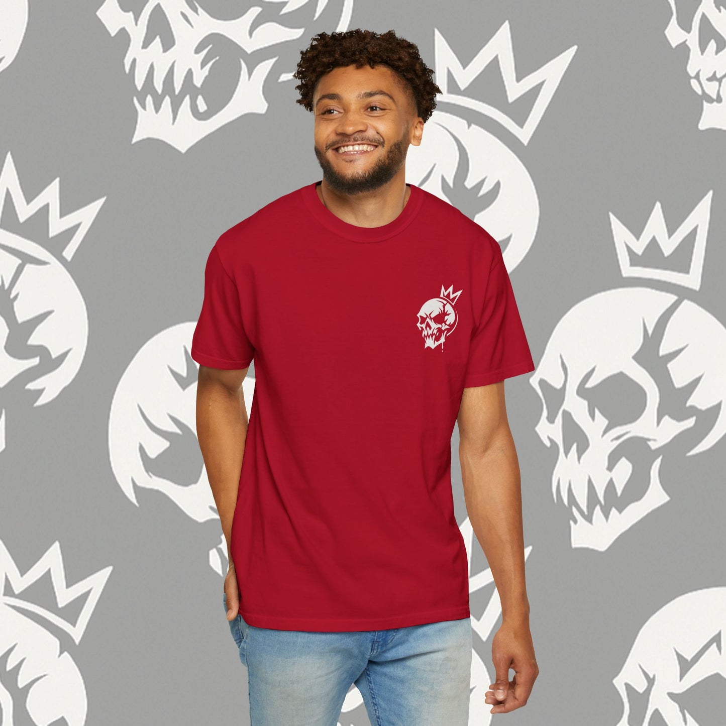 KRAZE (Ashcrown©) White Skull Shirt