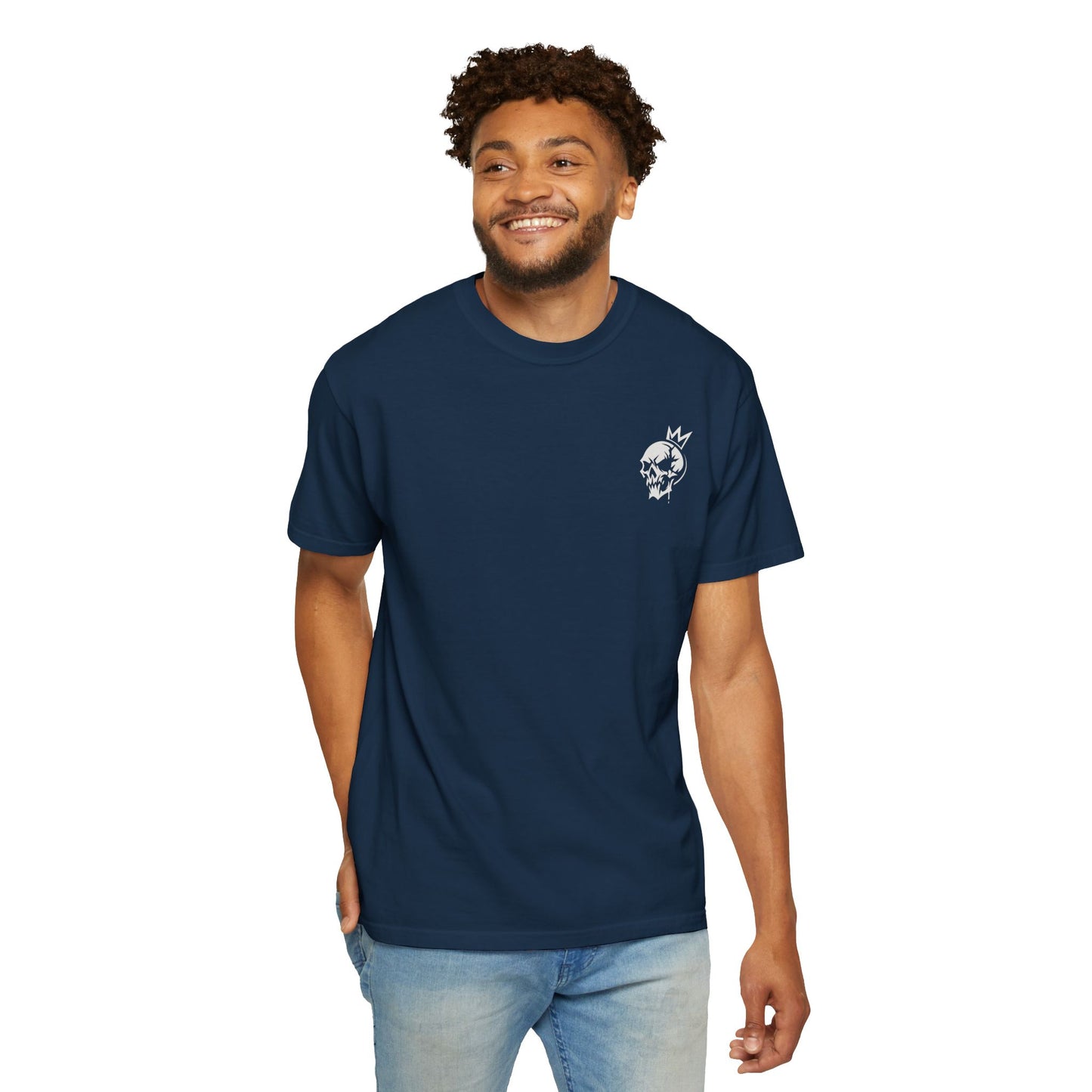 KRAZE Streetwear White Skull Shirt