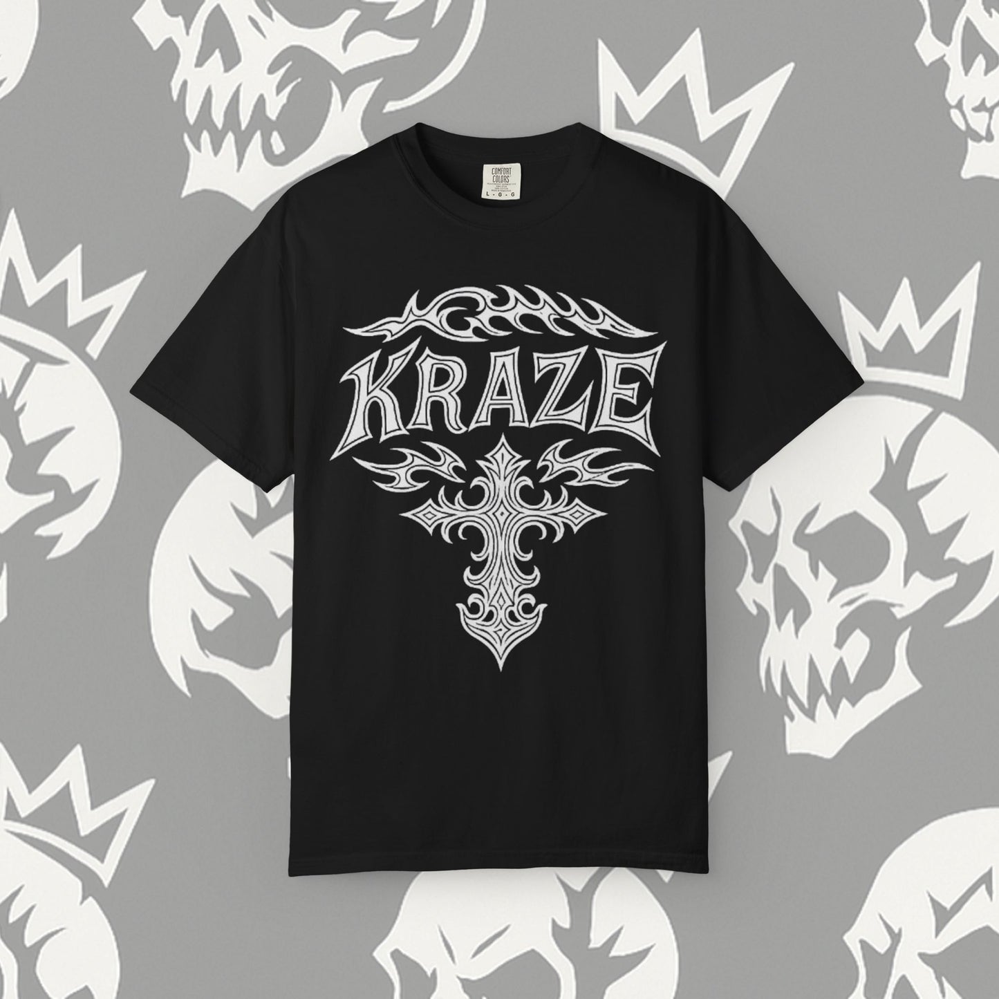 Kraze "NOIR CROSS" shirt