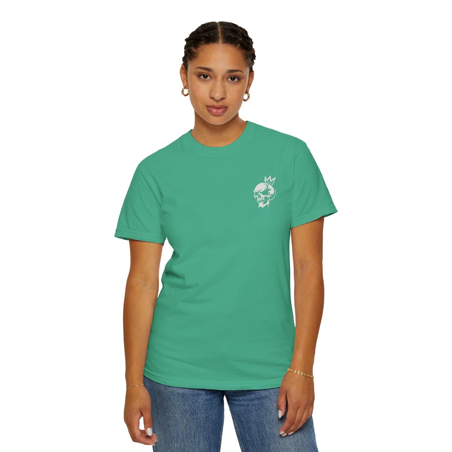 KRAZE Streetwear White Skull Shirt