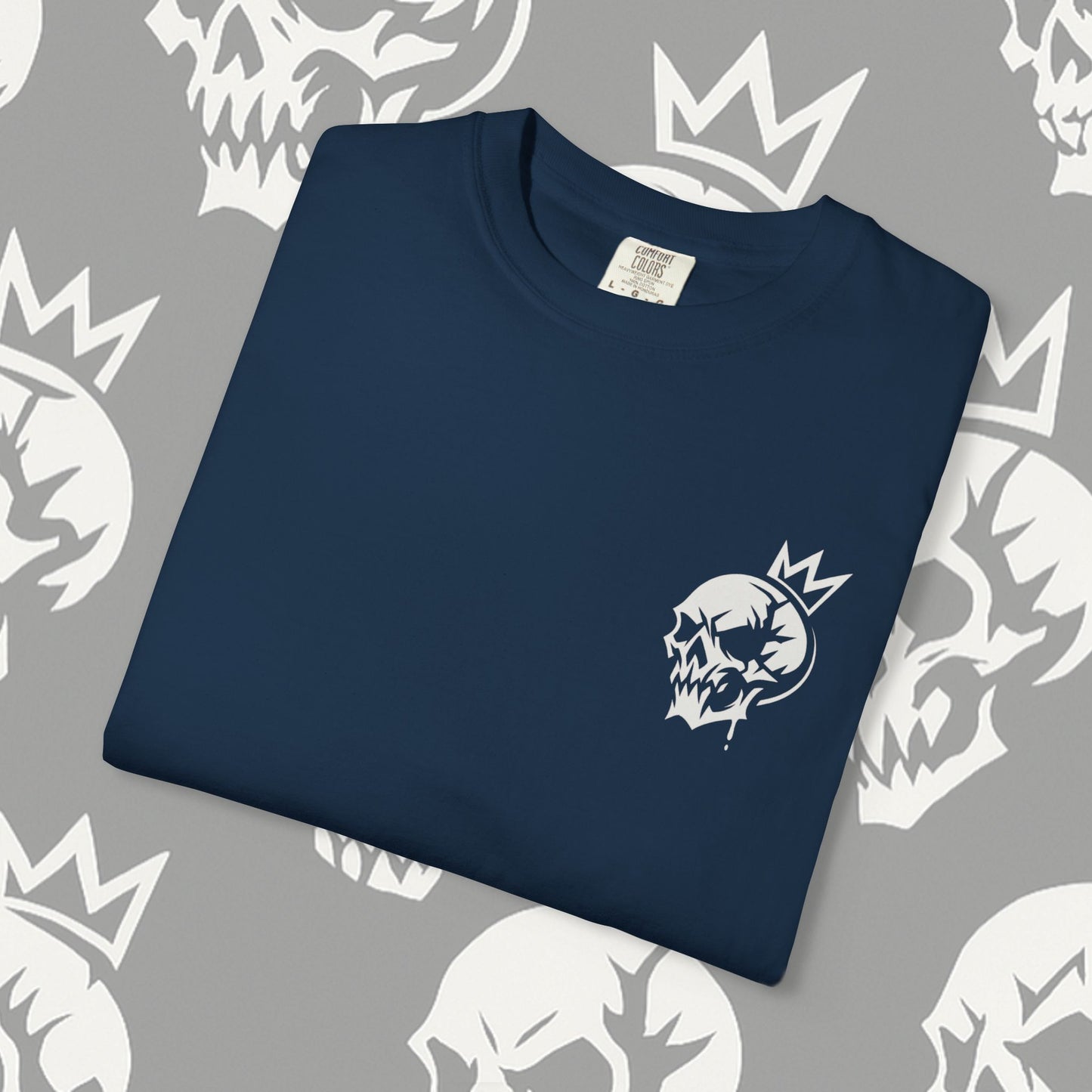 KRAZE (Ashcrown©) White Skull Shirt