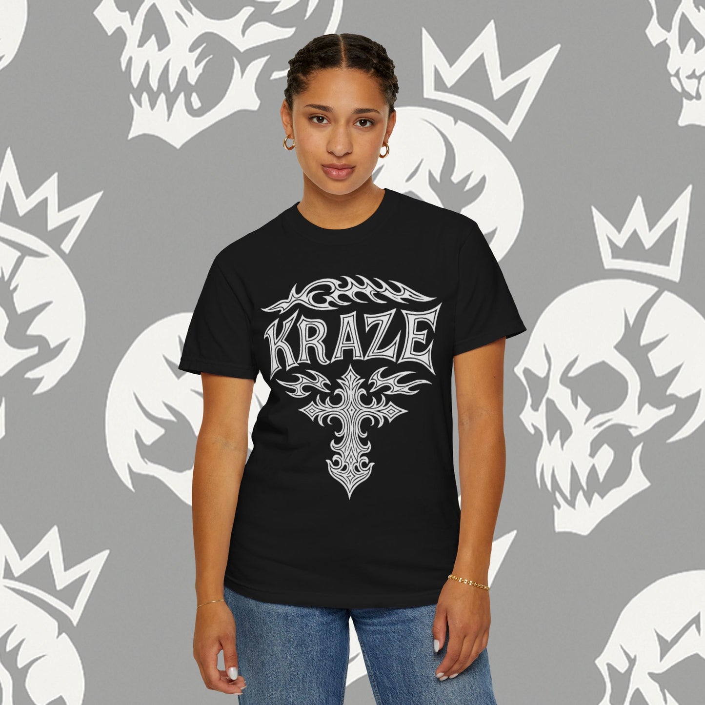Kraze "NOIR CROSS" shirt