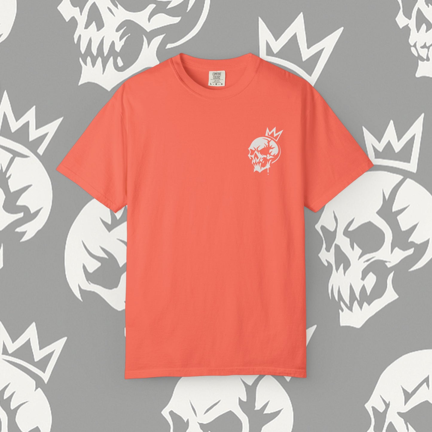 KRAZE (Ashcrown©) White Skull Shirt