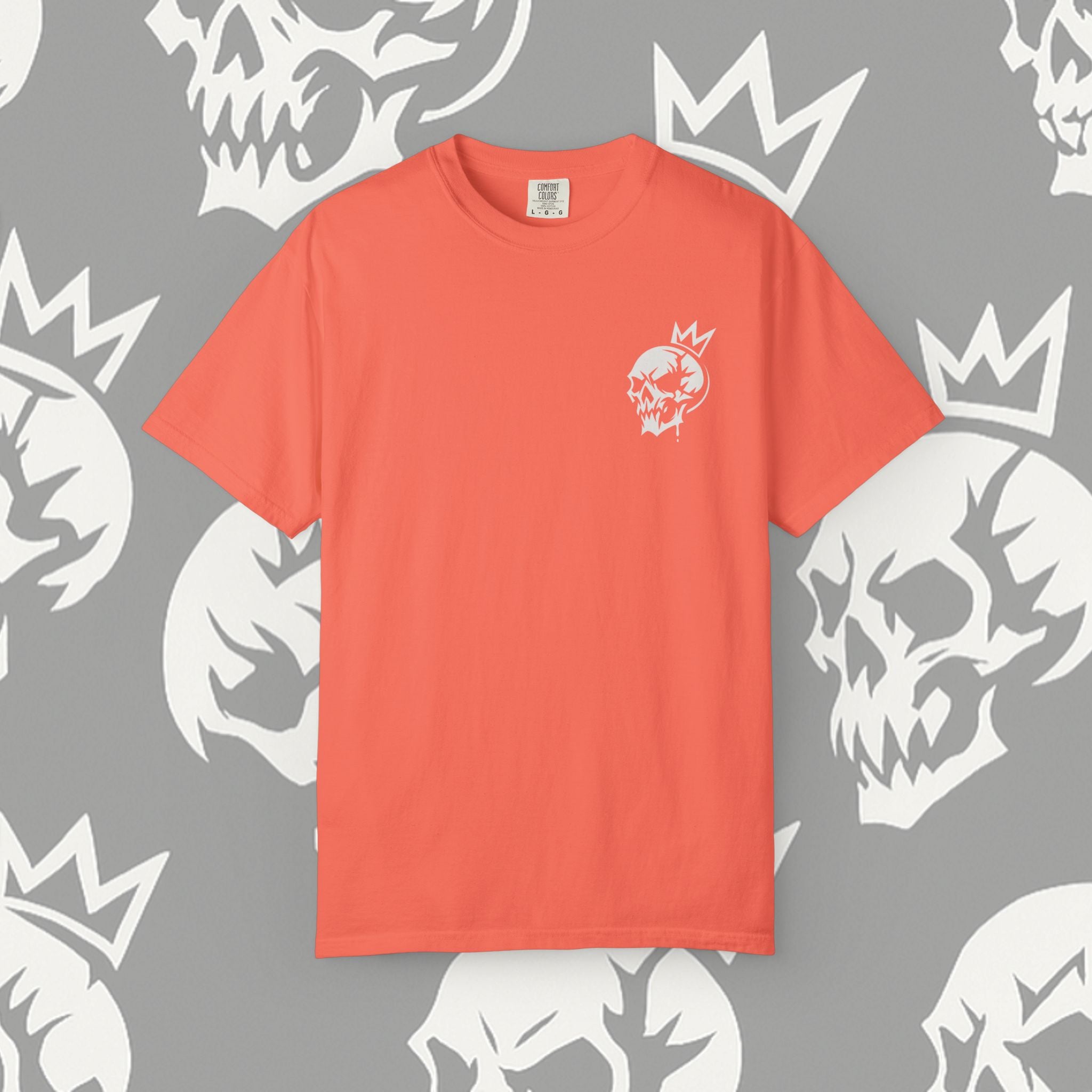 KRAZE (Ashcrown©) White Skull Shirt