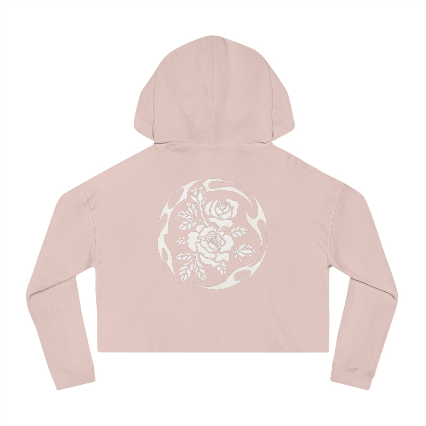 KRAZE "Bloom Vines" Women’s Cropped Hooded Sweatshirt