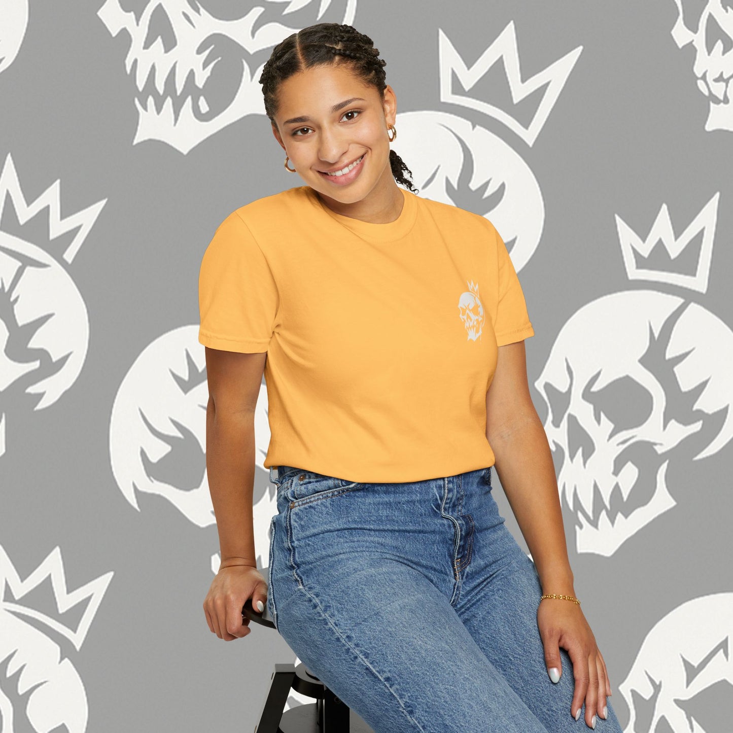 KRAZE (Ashcrown©) White Skull Shirt