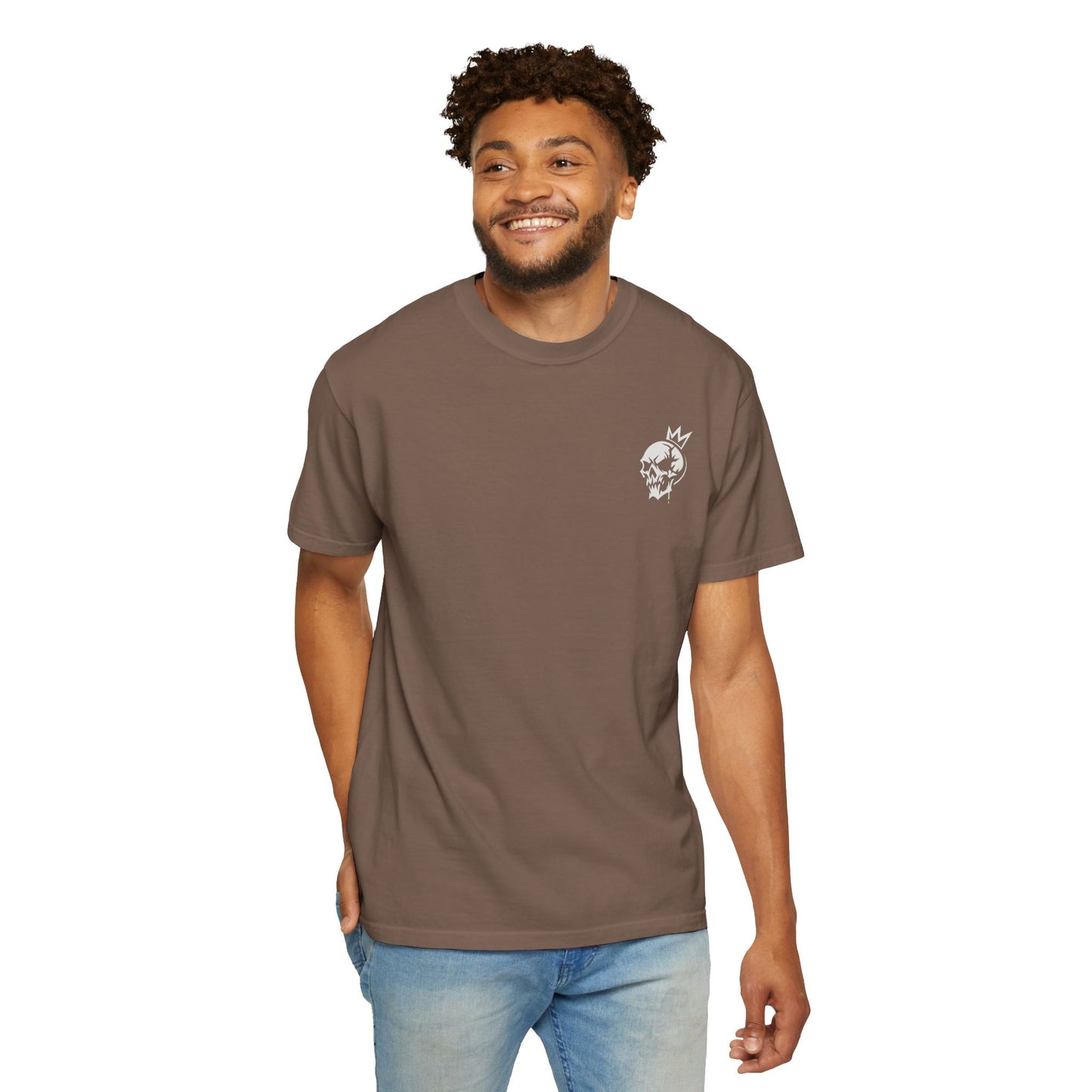 KRAZE Streetwear White Skull Shirt