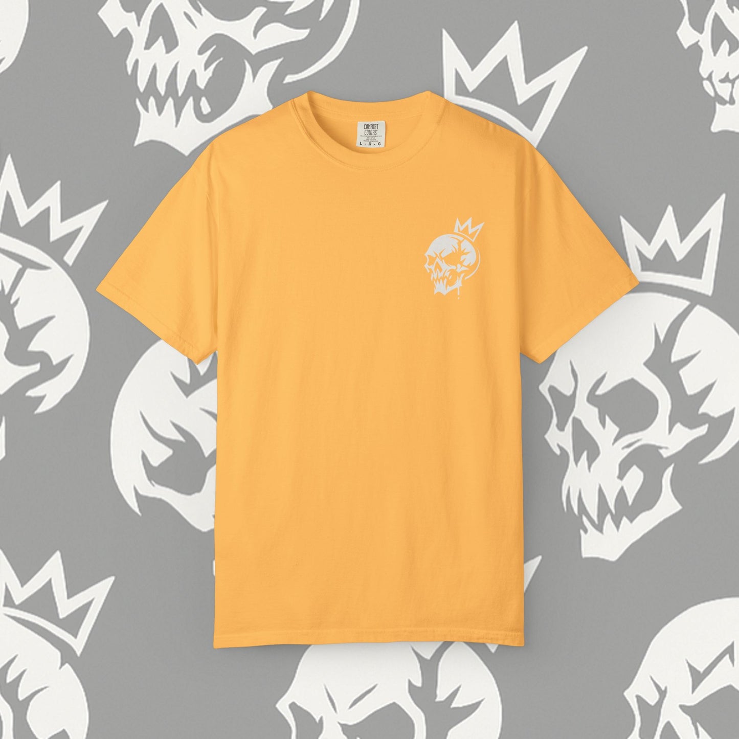 KRAZE (Ashcrown©) White Skull Shirt
