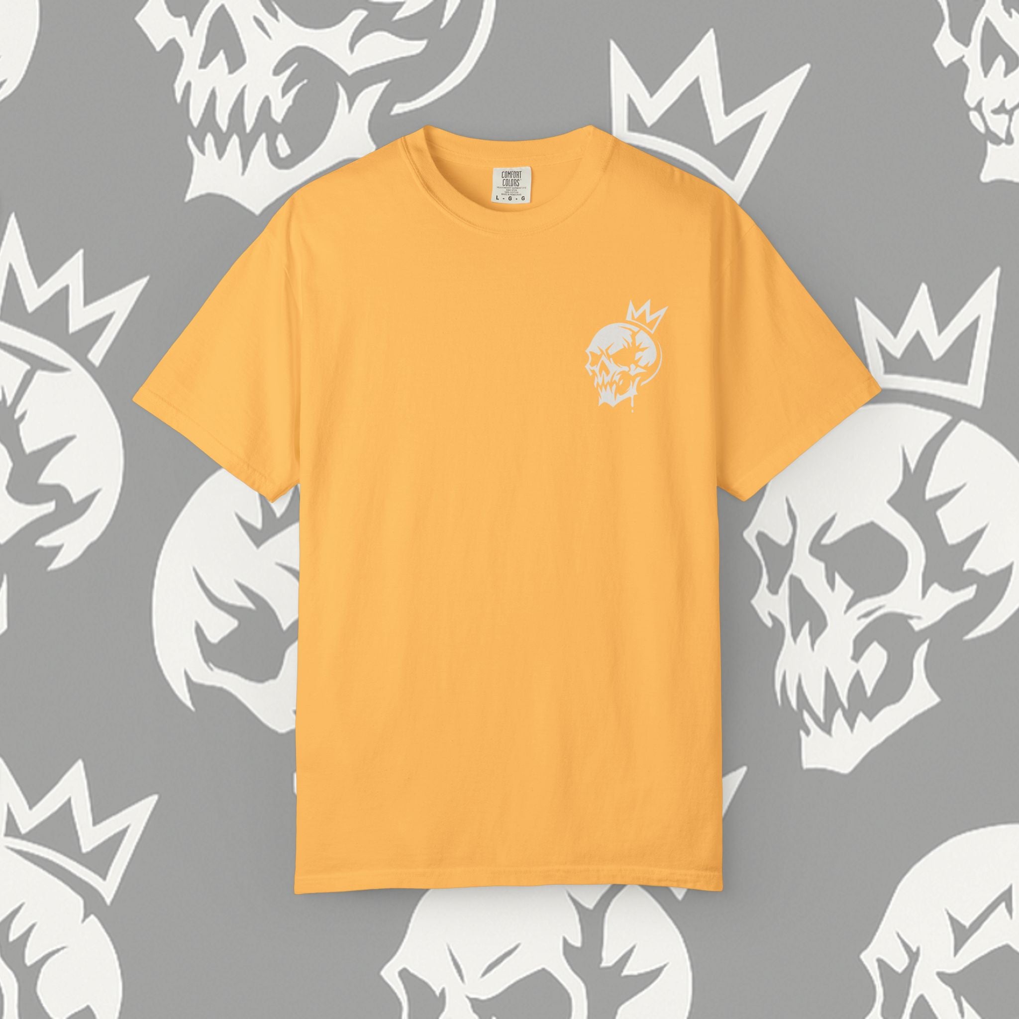 KRAZE (Ashcrown©) White Skull Shirt