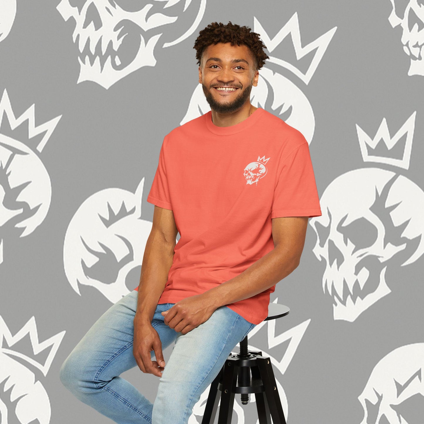 KRAZE (Ashcrown©) White Skull Shirt