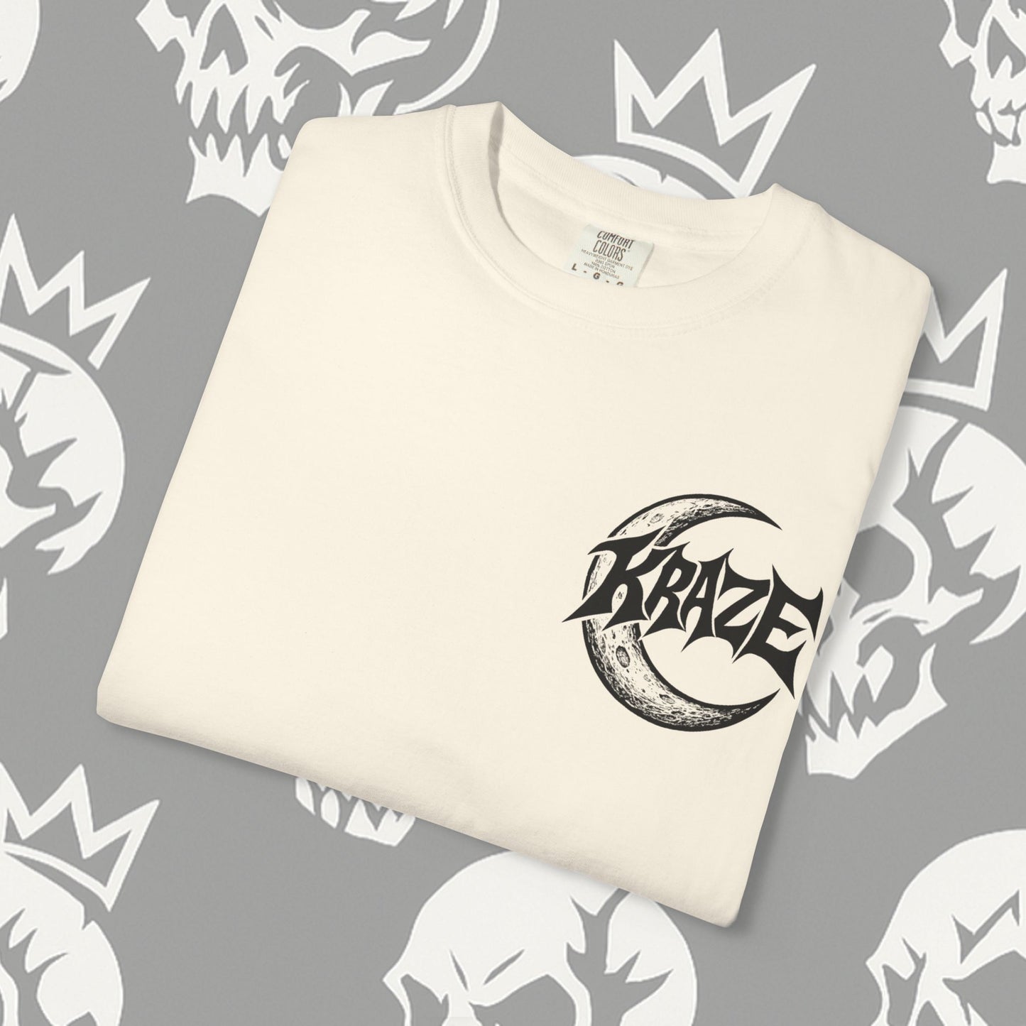 Kraze "Heaven Got Hacked" Shadow Moon Shirt