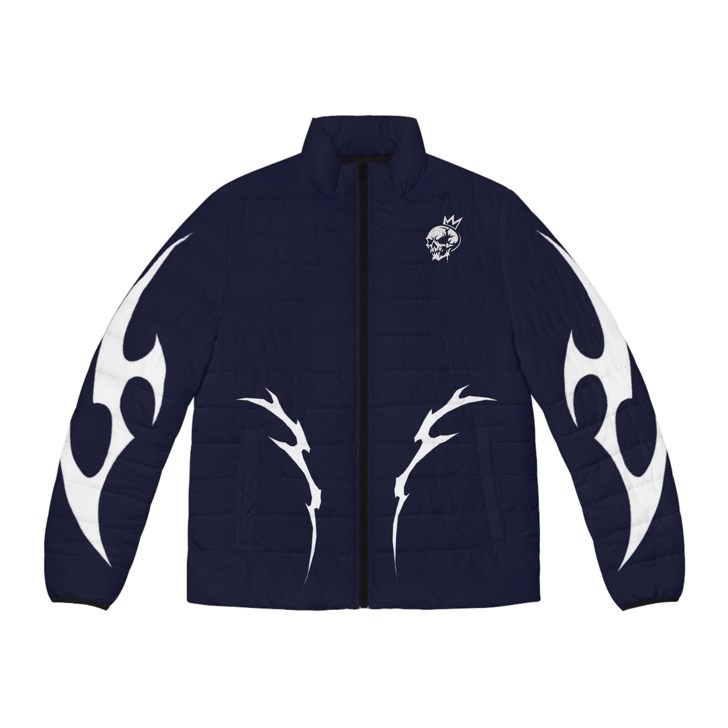 KRAZE Streetwear “Tribal Flame” Puffer Jacket