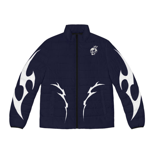 KRAZE Streetwear “Tribal Flame” Puffer Jacket