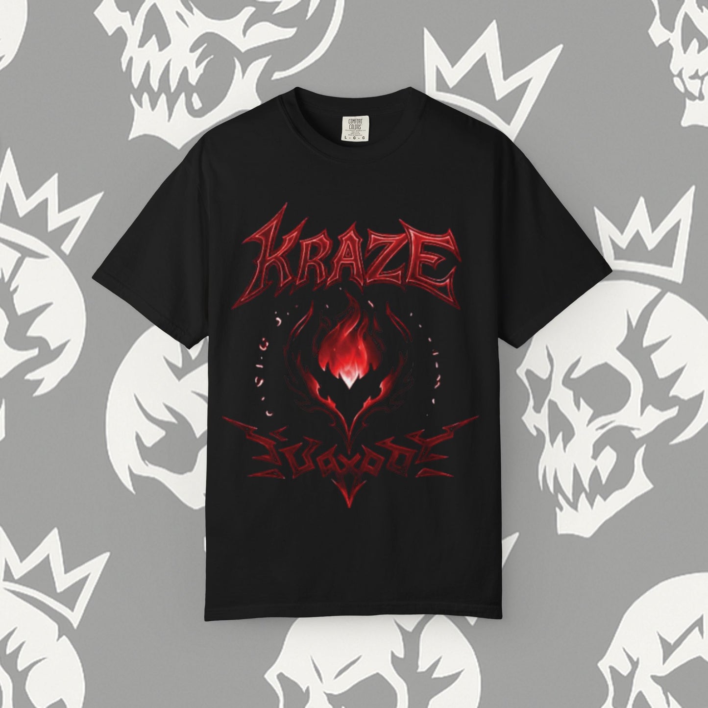 Kraze Tribal Crimson Flame shirt