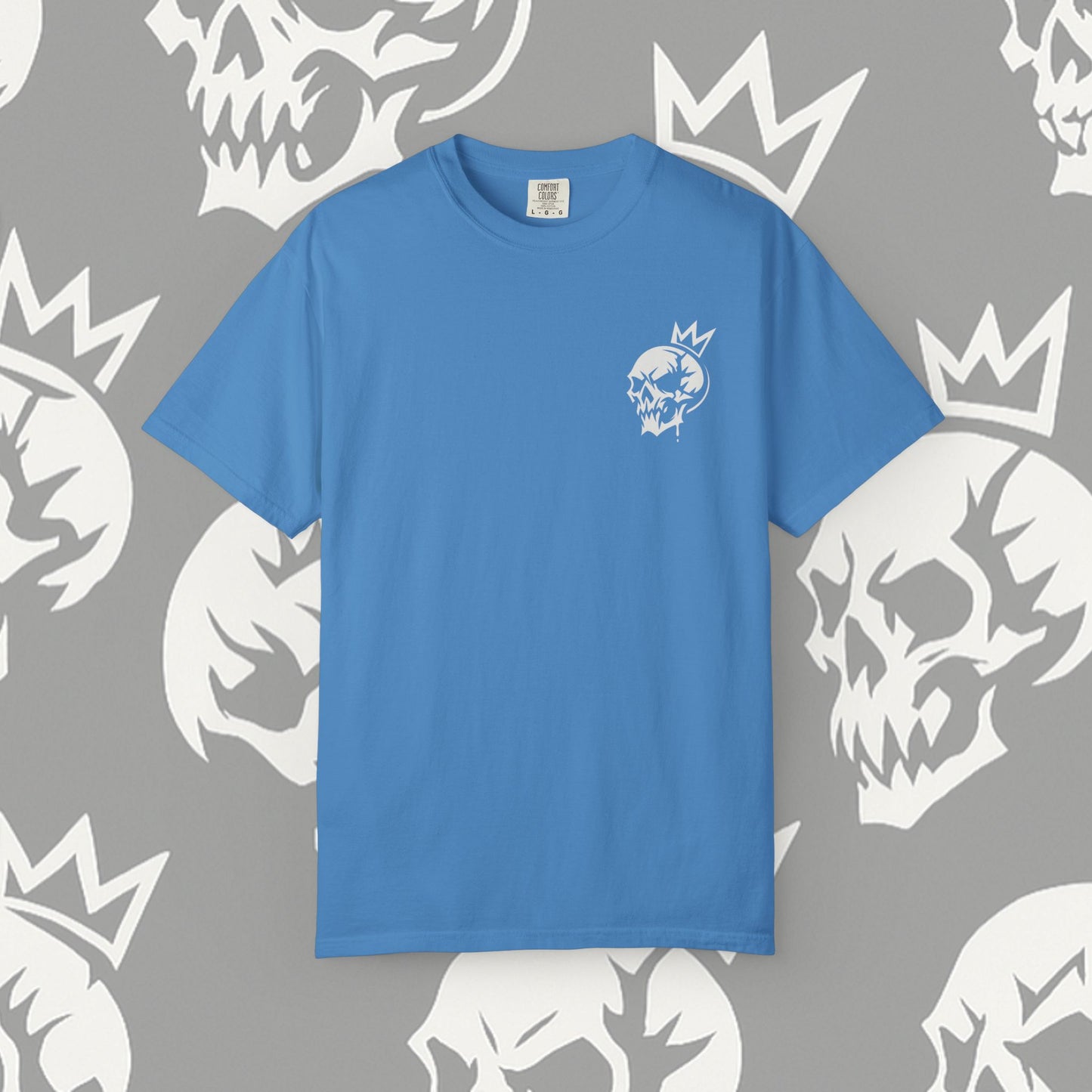 KRAZE (Ashcrown©) White Skull Shirt