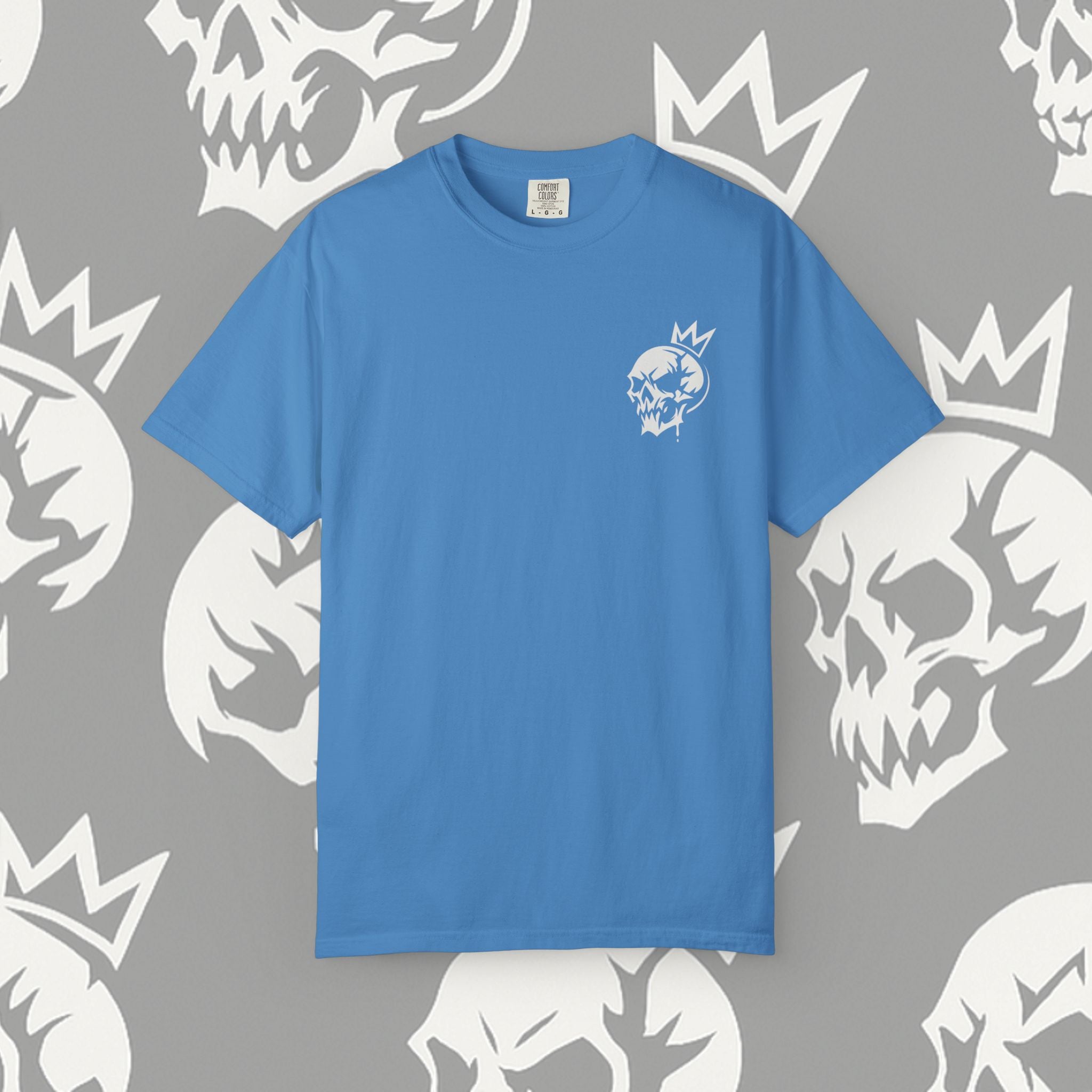 KRAZE (Ashcrown©) White Skull Shirt
