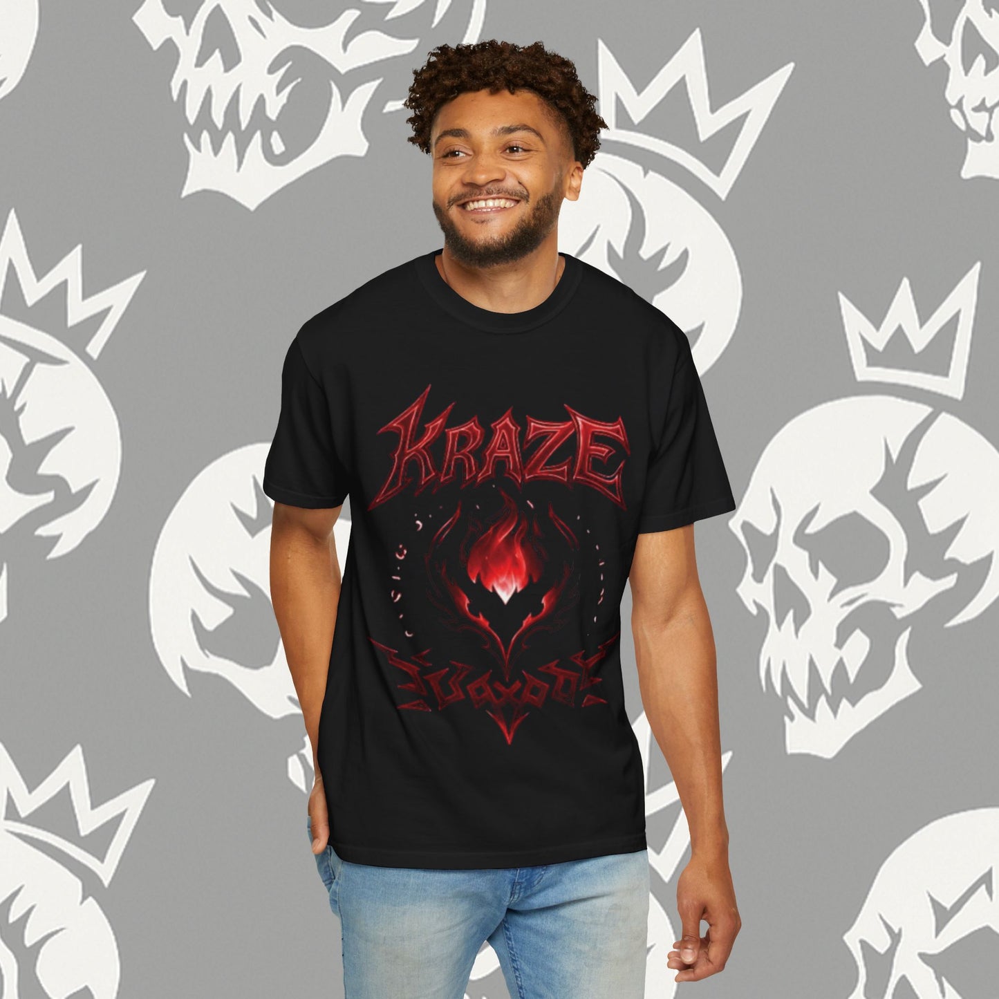 Kraze Tribal Crimson Flame shirt