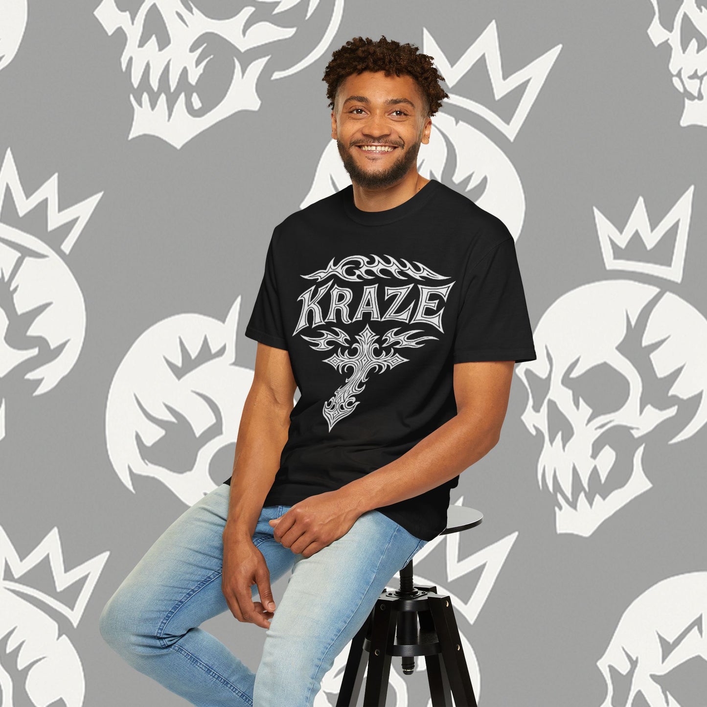 Kraze "NOIR CROSS" shirt