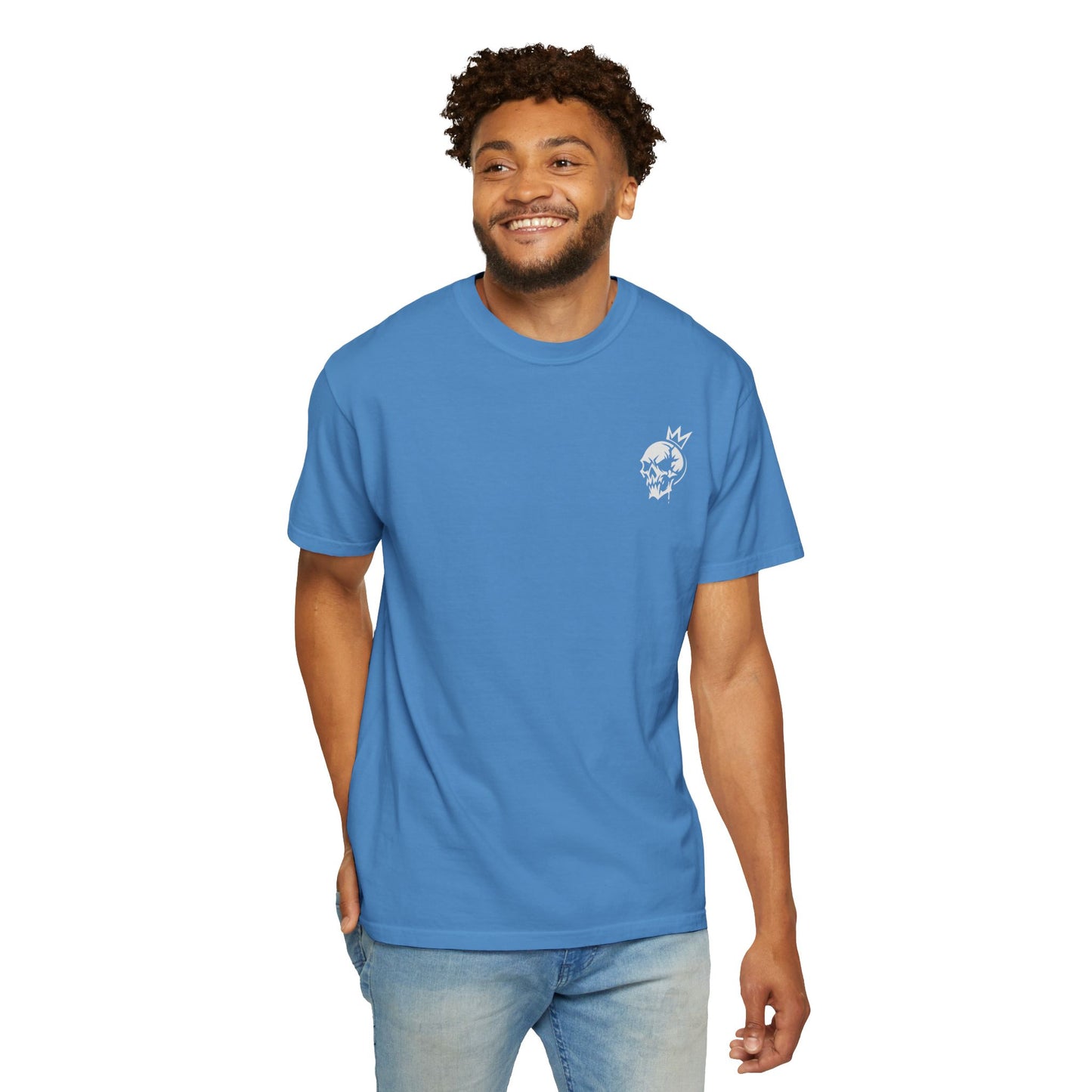 KRAZE Streetwear White Skull Shirt