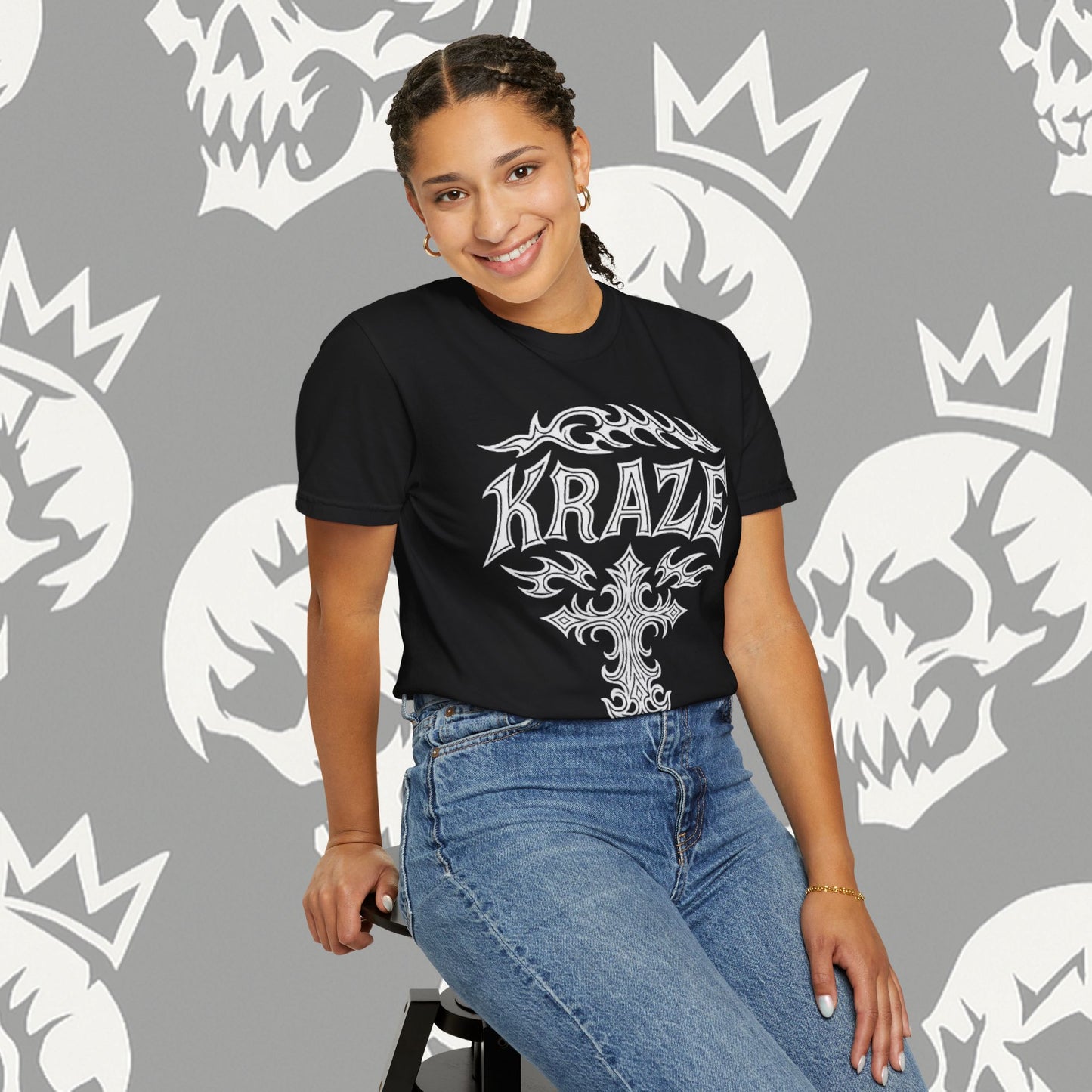 Kraze "NOIR CROSS" shirt
