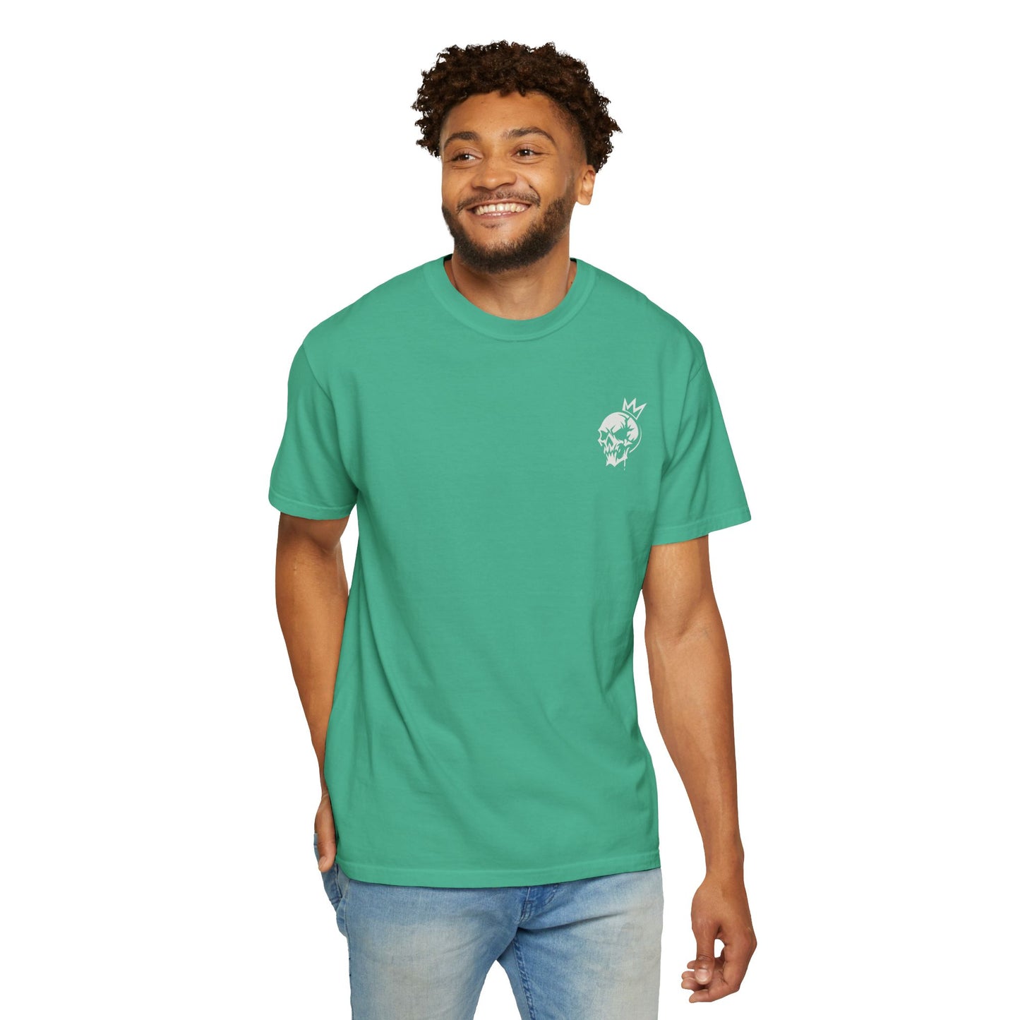 KRAZE Streetwear White Skull Shirt