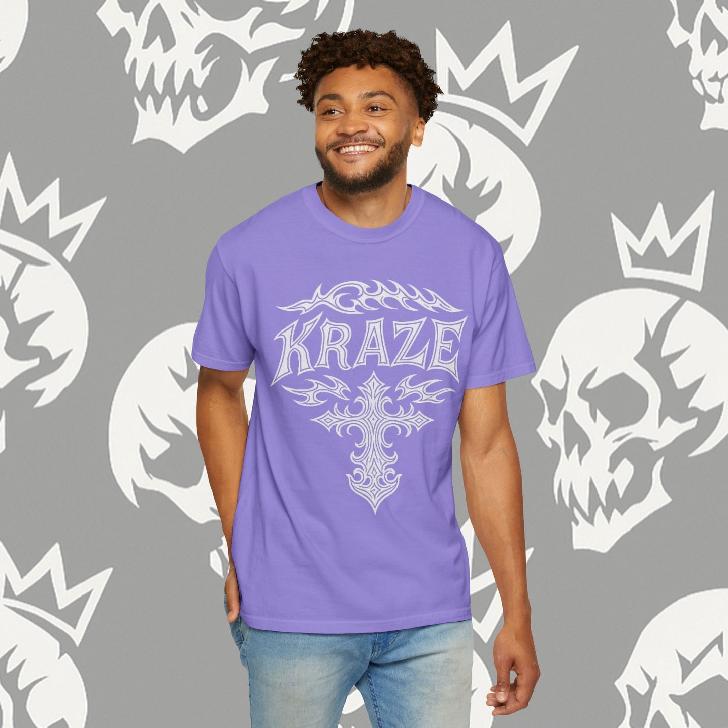 Kraze "NOIR CROSS" shirt