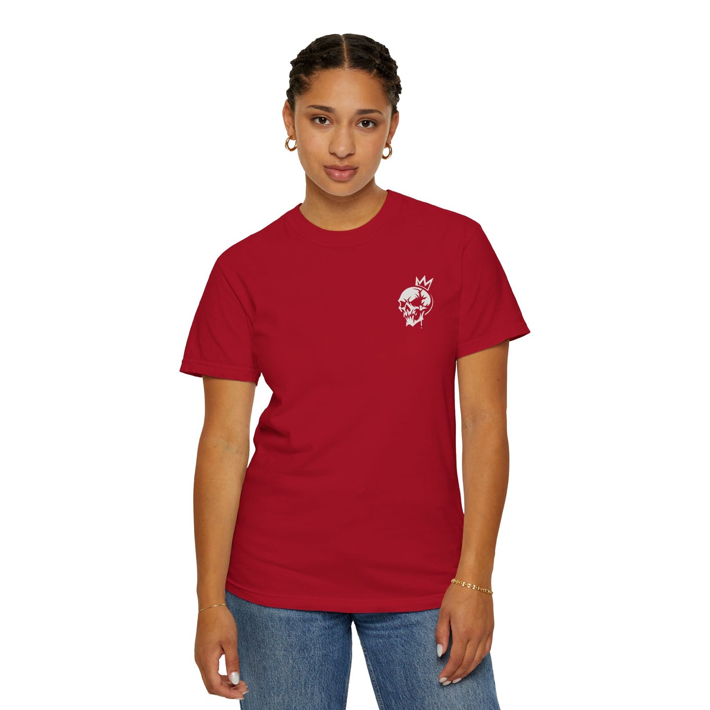KRAZE Streetwear White Skull Shirt