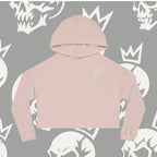 KRAZE "Bloom Vines" Women’s Cropped Hooded Sweatshirt