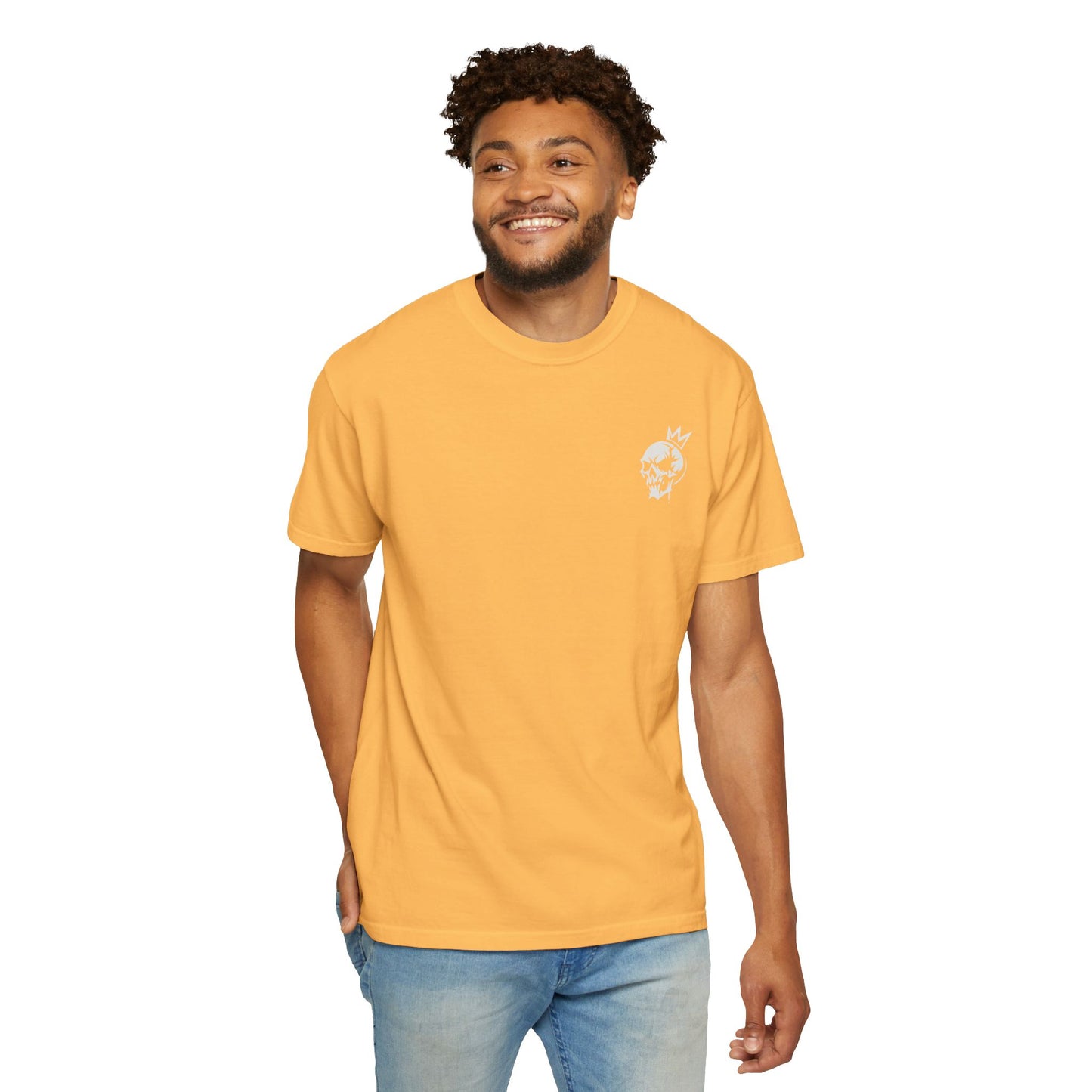 KRAZE Streetwear White Skull Shirt
