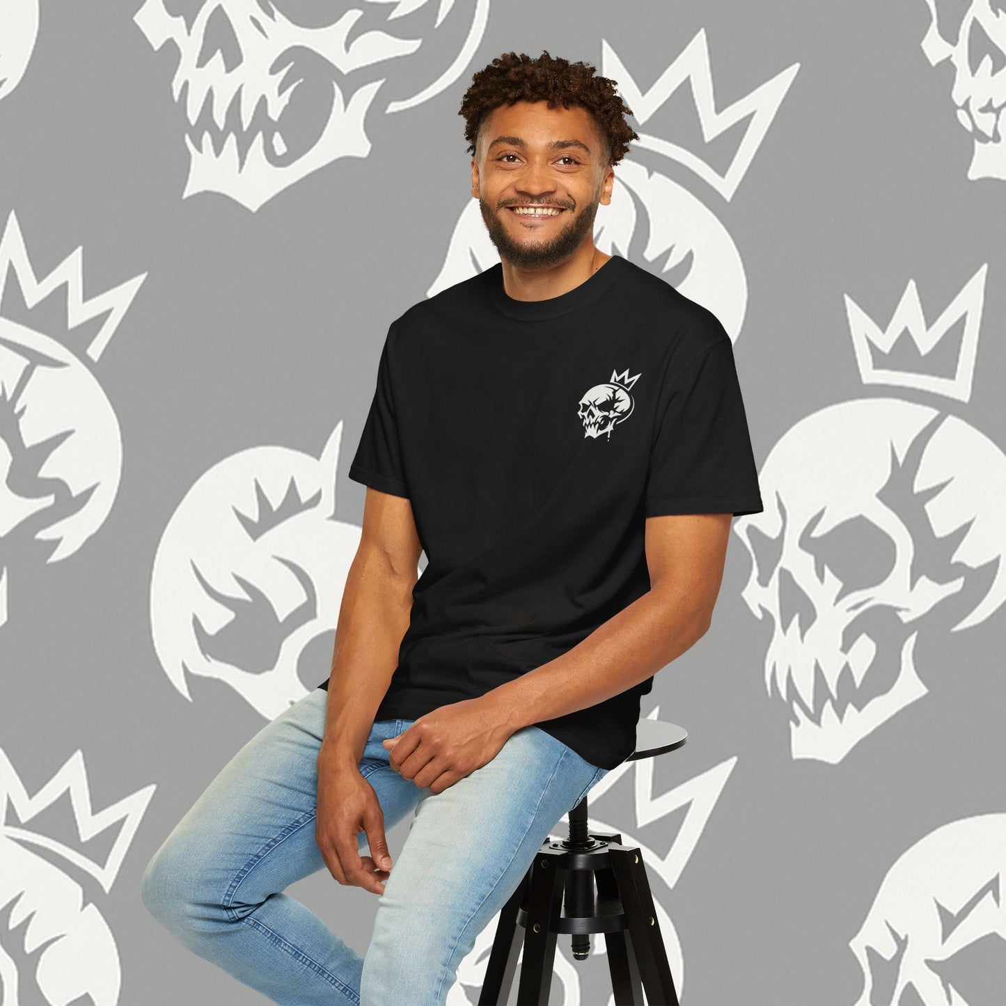 KRAZE (Ashcrown©) White Skull Shirt