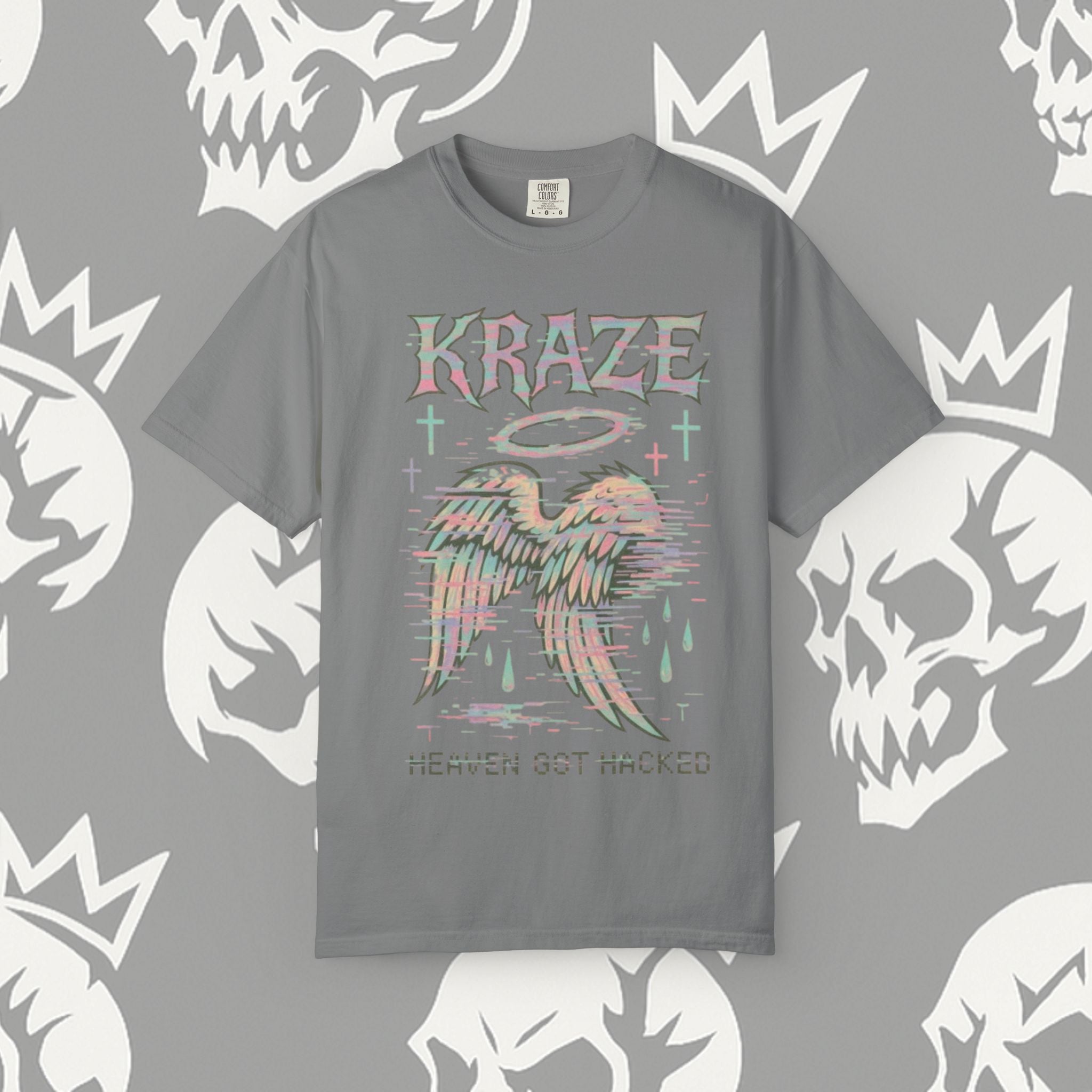 Kraze "Heaven got Hacked" shirt