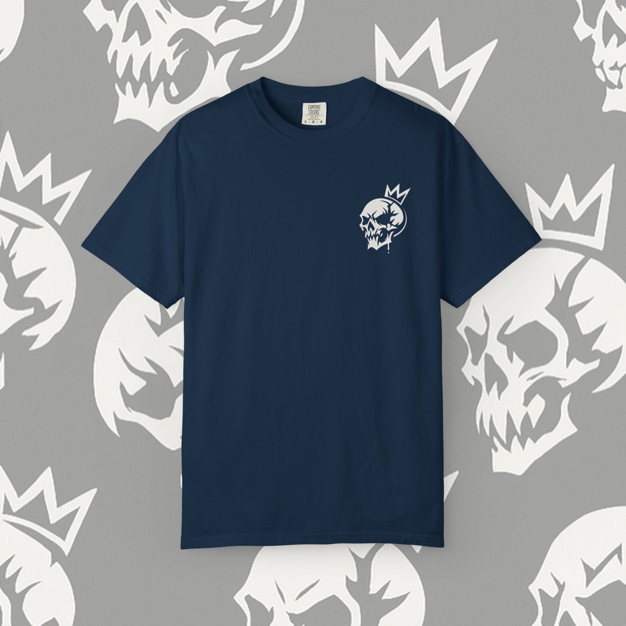 KRAZE (Ashcrown©) White Skull Shirt