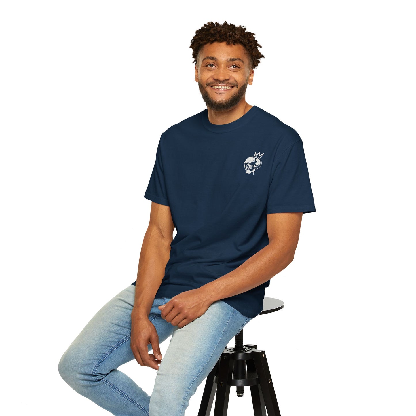 KRAZE Streetwear White Skull Shirt