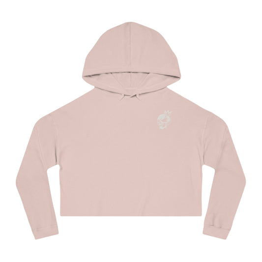 KRAZE "Bloom Vines" Women’s Cropped Hooded Sweatshirt