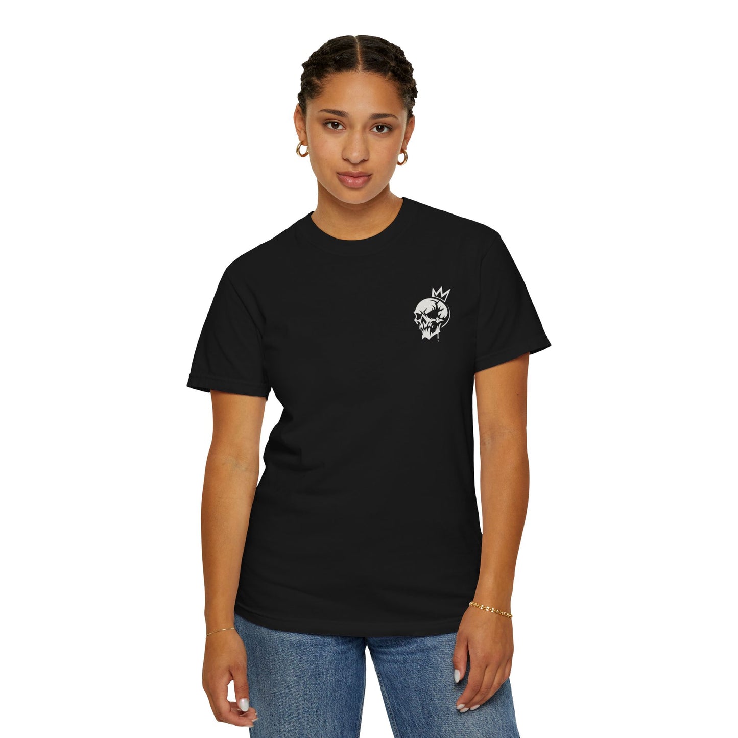 KRAZE Streetwear White Skull Shirt