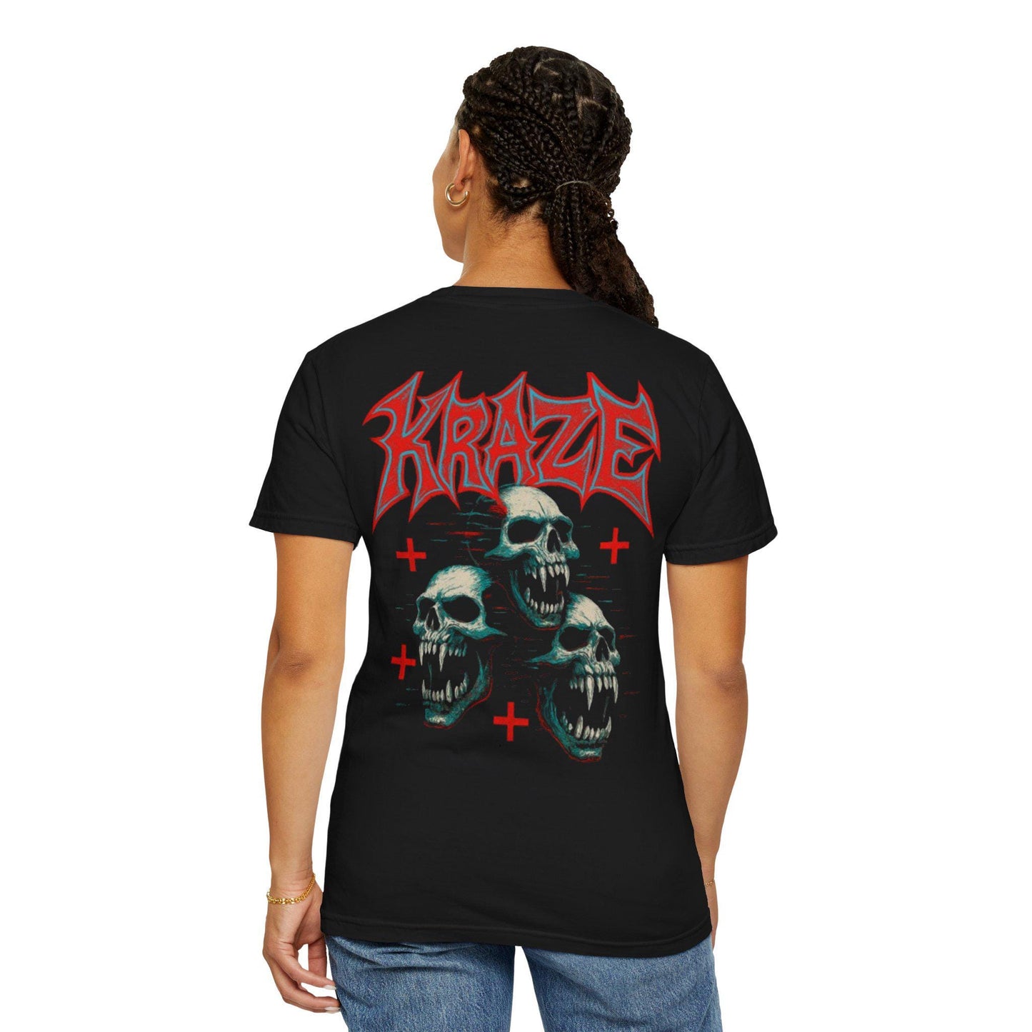KRAZE Crimson Skulls Shirt