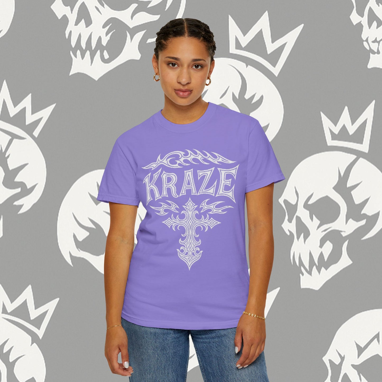 Kraze "NOIR CROSS" shirt