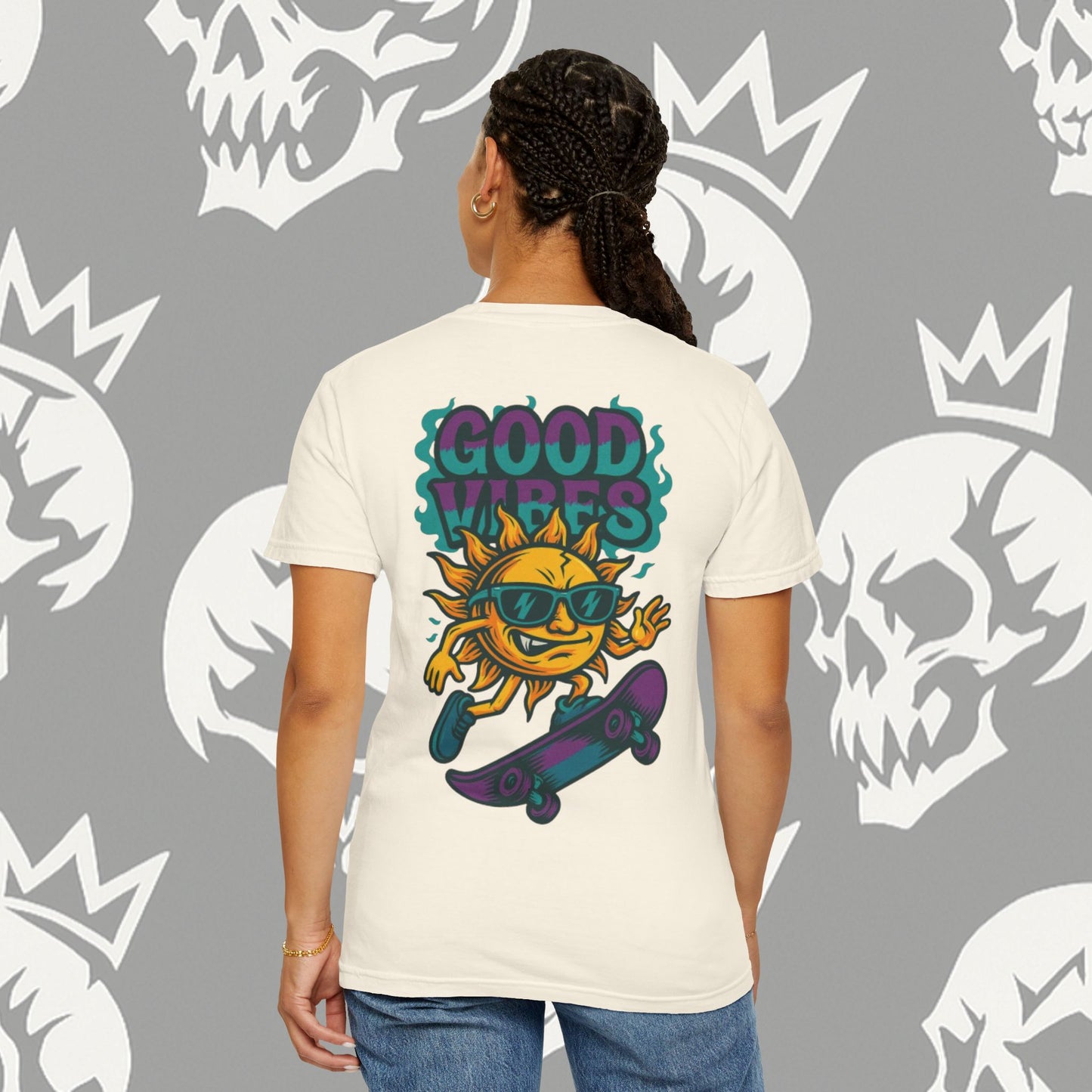 KRAZE "SUMMER" electric ASHCROWN© shirt