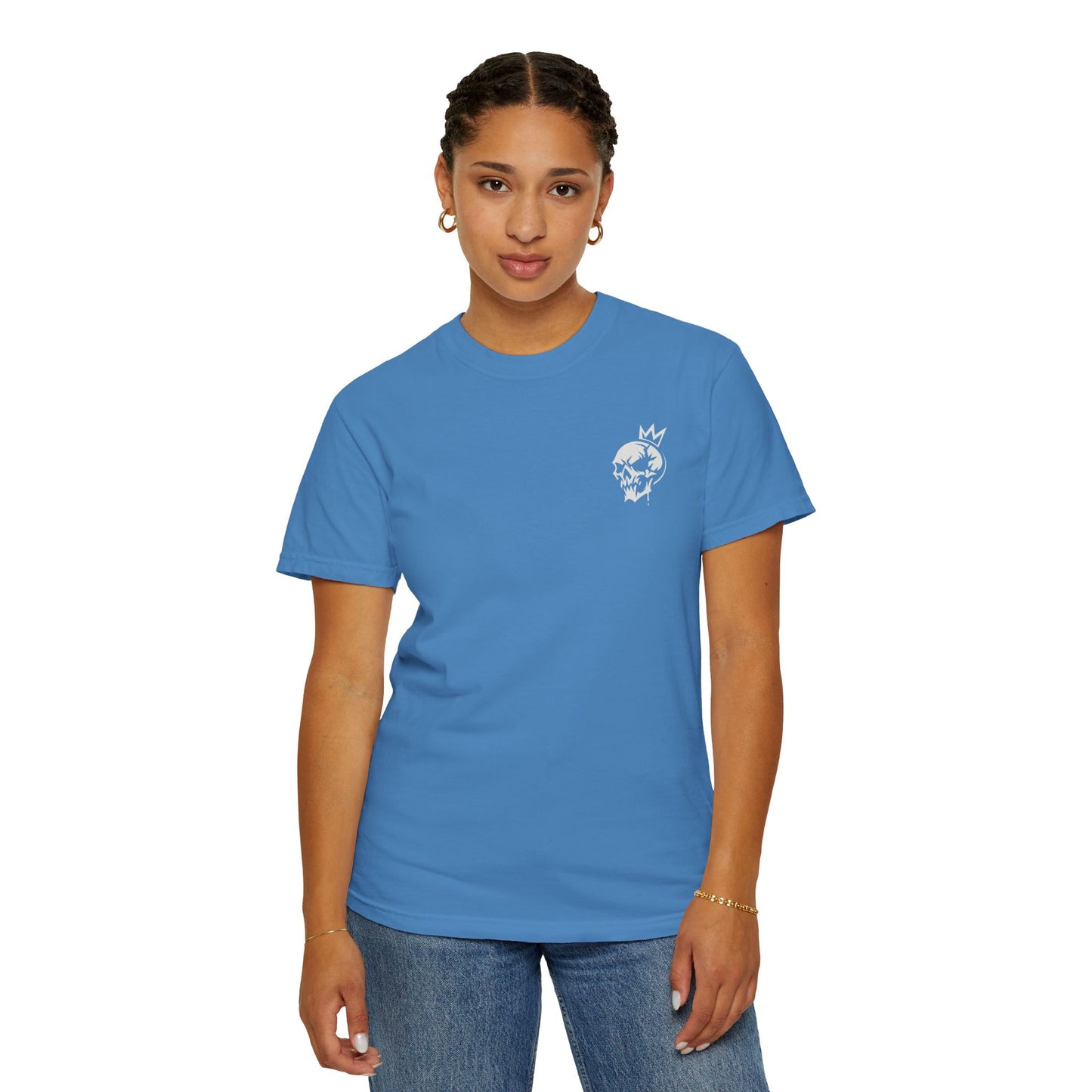 KRAZE Streetwear White Skull Shirt