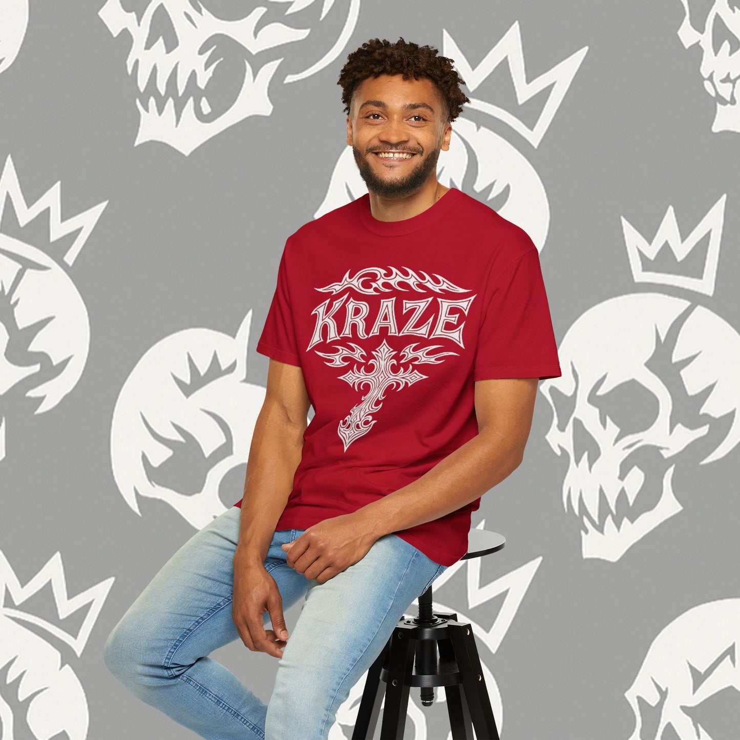 Kraze "NOIR CROSS" shirt