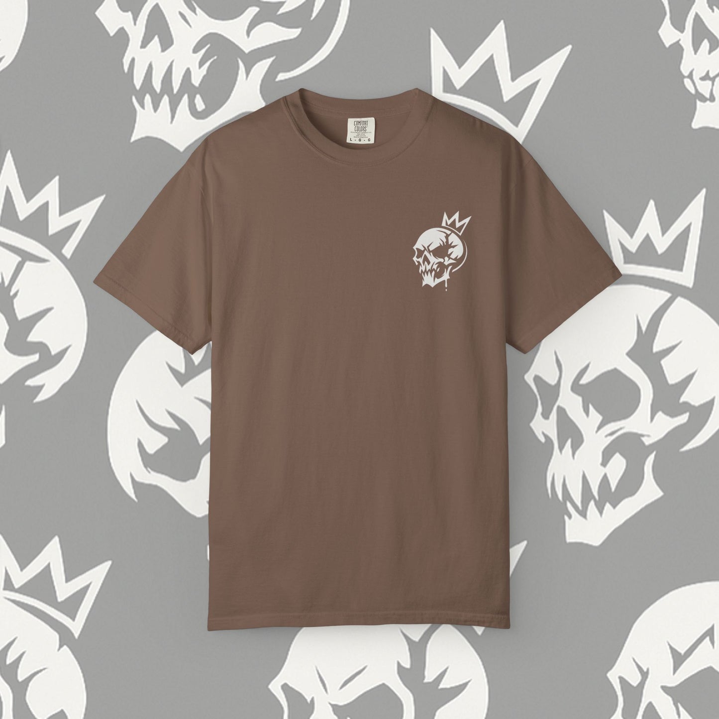 KRAZE (Ashcrown©) White Skull Shirt
