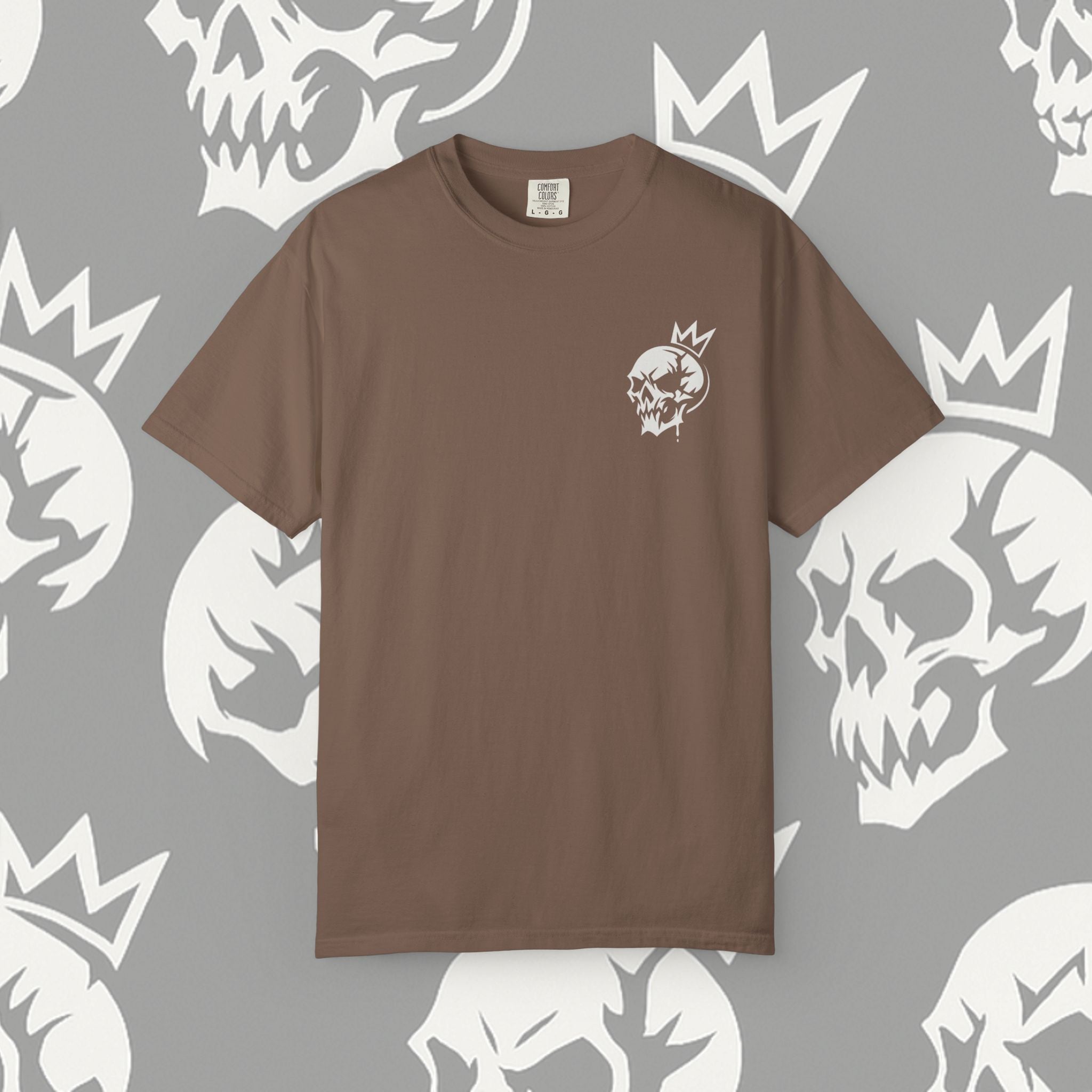 KRAZE (Ashcrown©) White Skull Shirt
