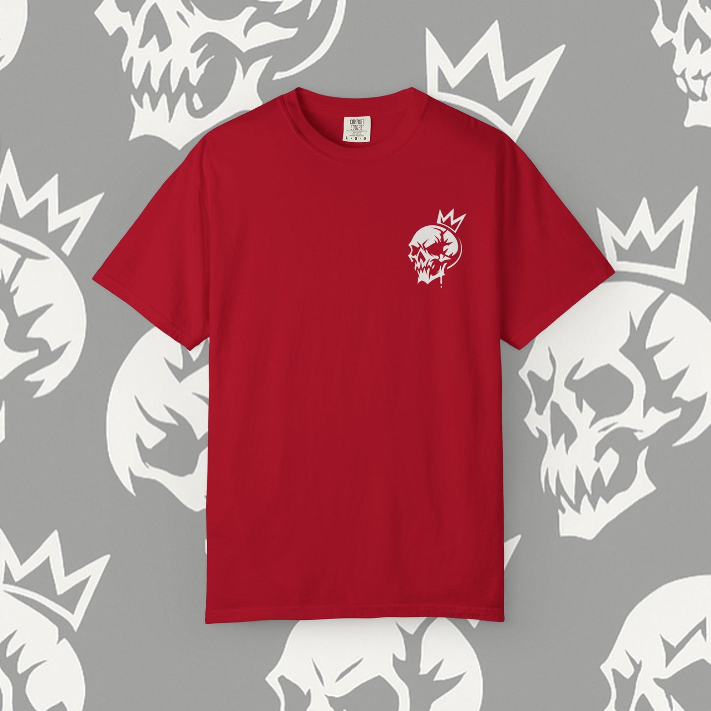 KRAZE (Ashcrown©) White Skull Shirt